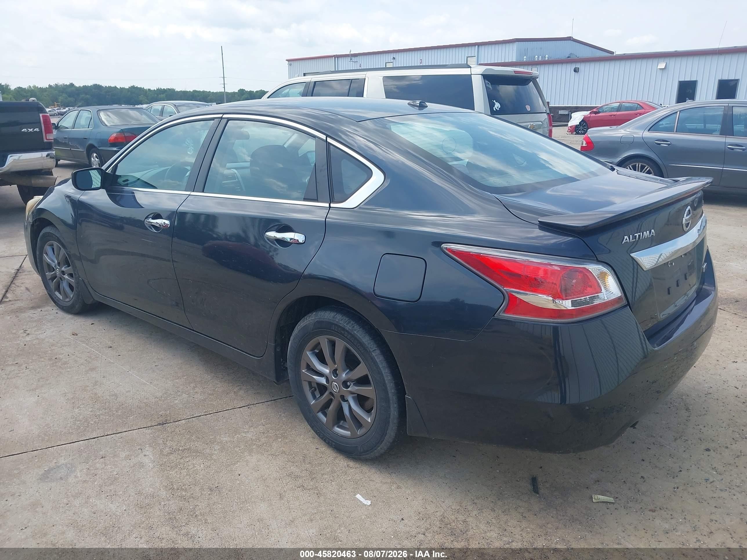 2015 Nissan Altima 2.5 S Black vin: 1N4AL3AP7FC499160