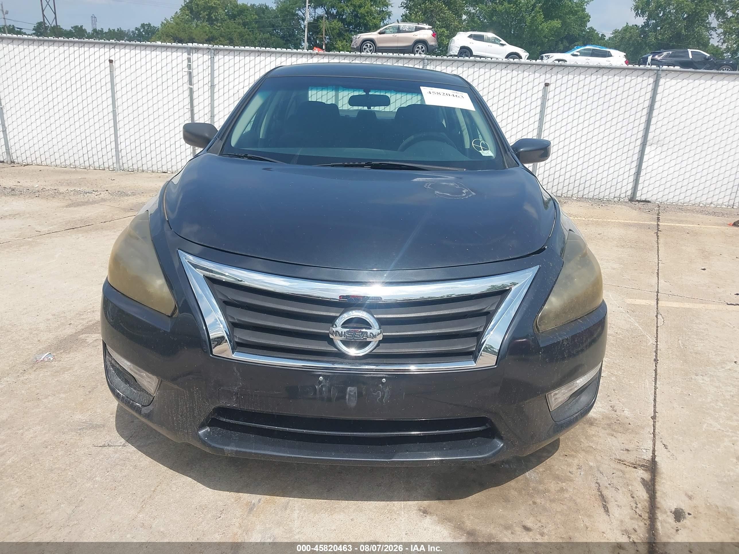2015 Nissan Altima 2.5 S Black vin: 1N4AL3AP7FC499160