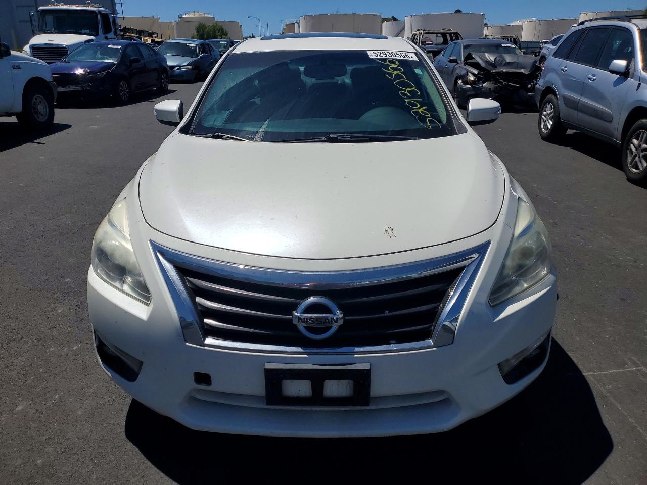2015 Nissan Altima 2.5 Sl White vin: 1N4AL3AP7FC499627