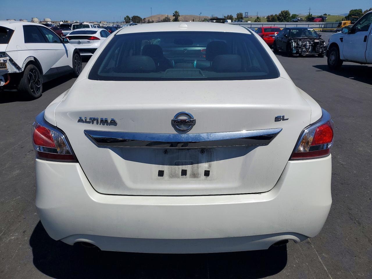 2015 Nissan Altima 2.5 Sl White vin: 1N4AL3AP7FC499627