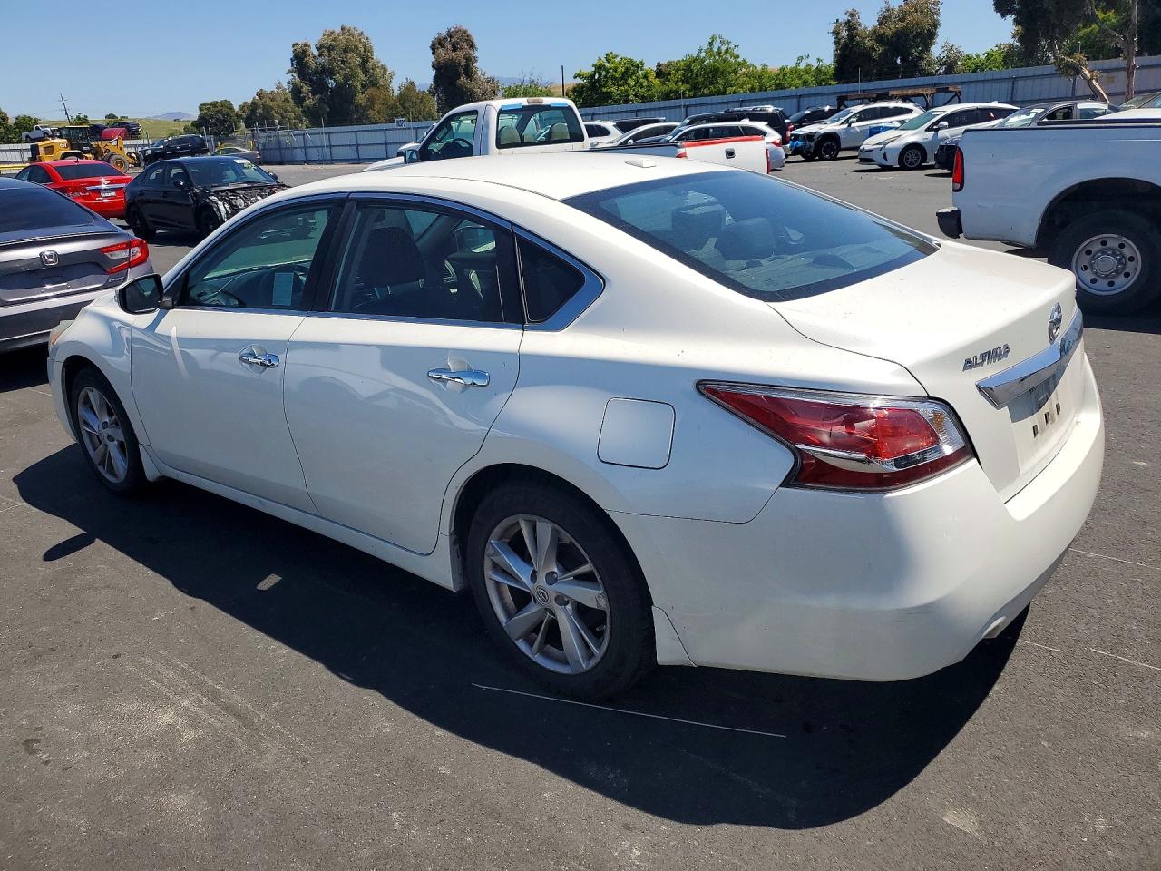 2015 Nissan Altima 2.5 Sl White vin: 1N4AL3AP7FC499627