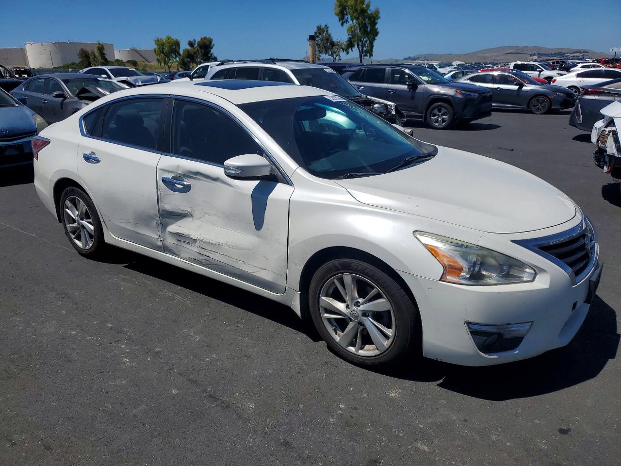 2015 Nissan Altima 2.5 Sl White vin: 1N4AL3AP7FC499627