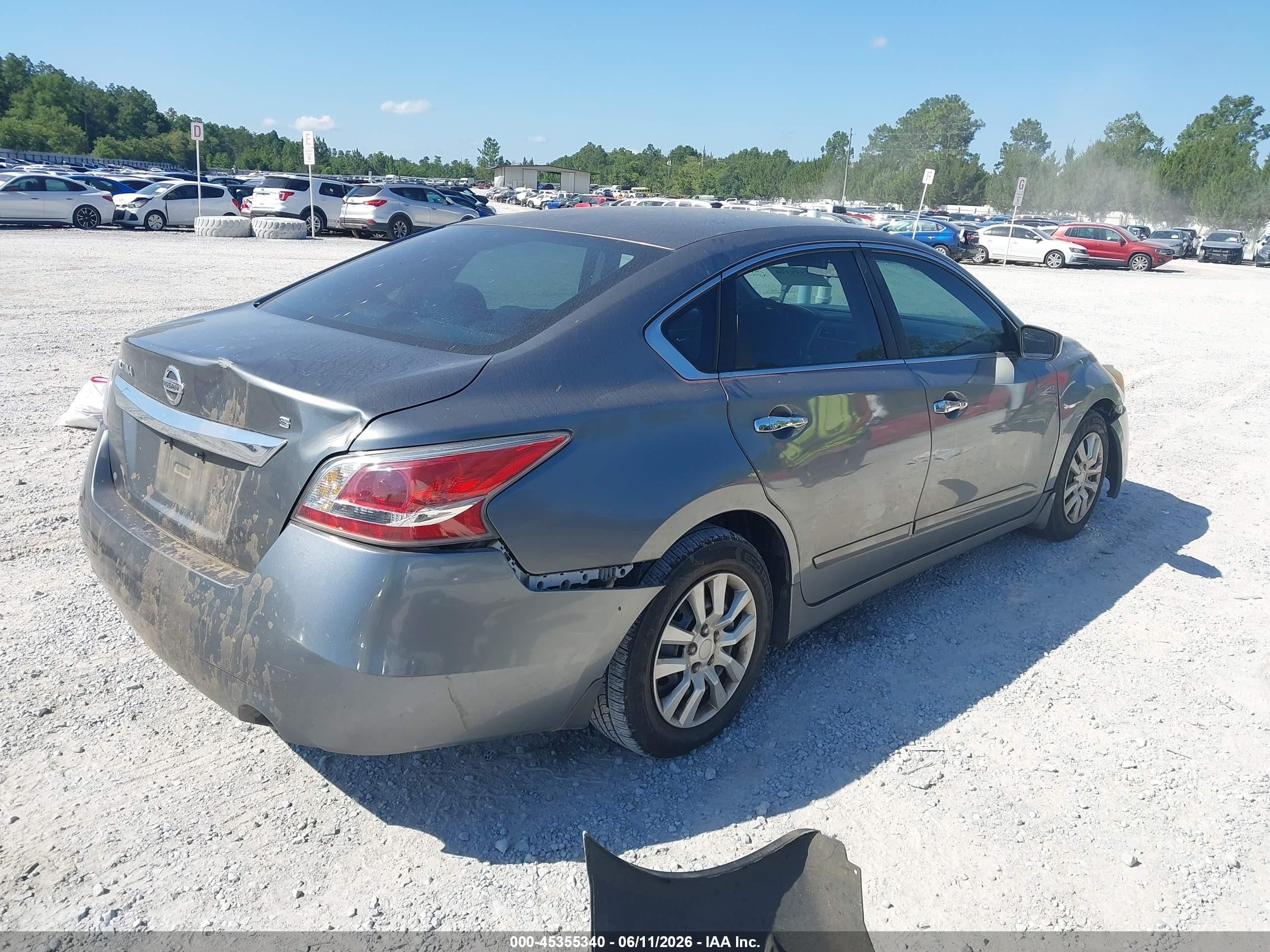 2015 Nissan Altima 2.5 S Gray vin: 1N4AL3AP7FC570308