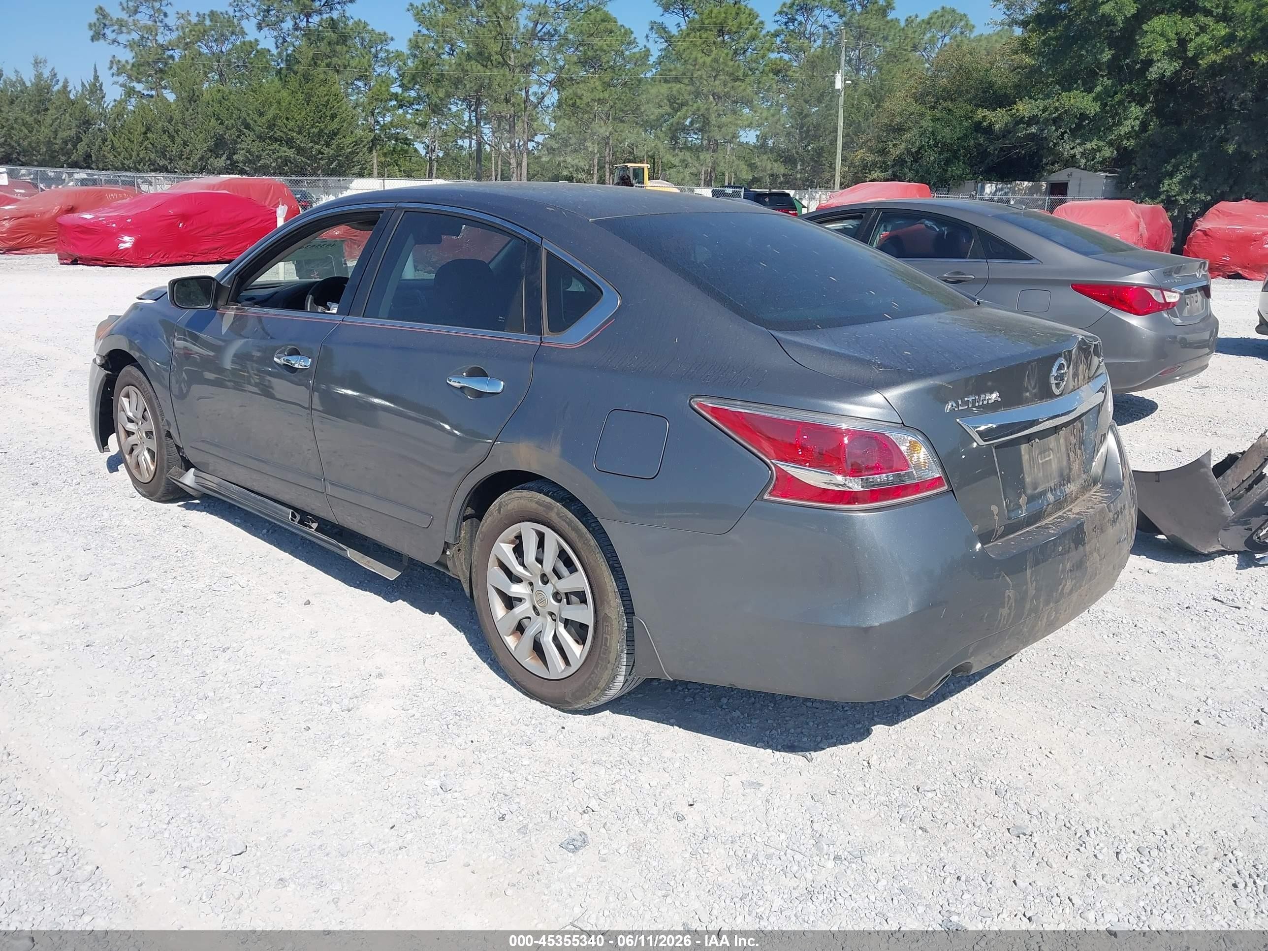 2015 Nissan Altima 2.5 S Gray vin: 1N4AL3AP7FC570308