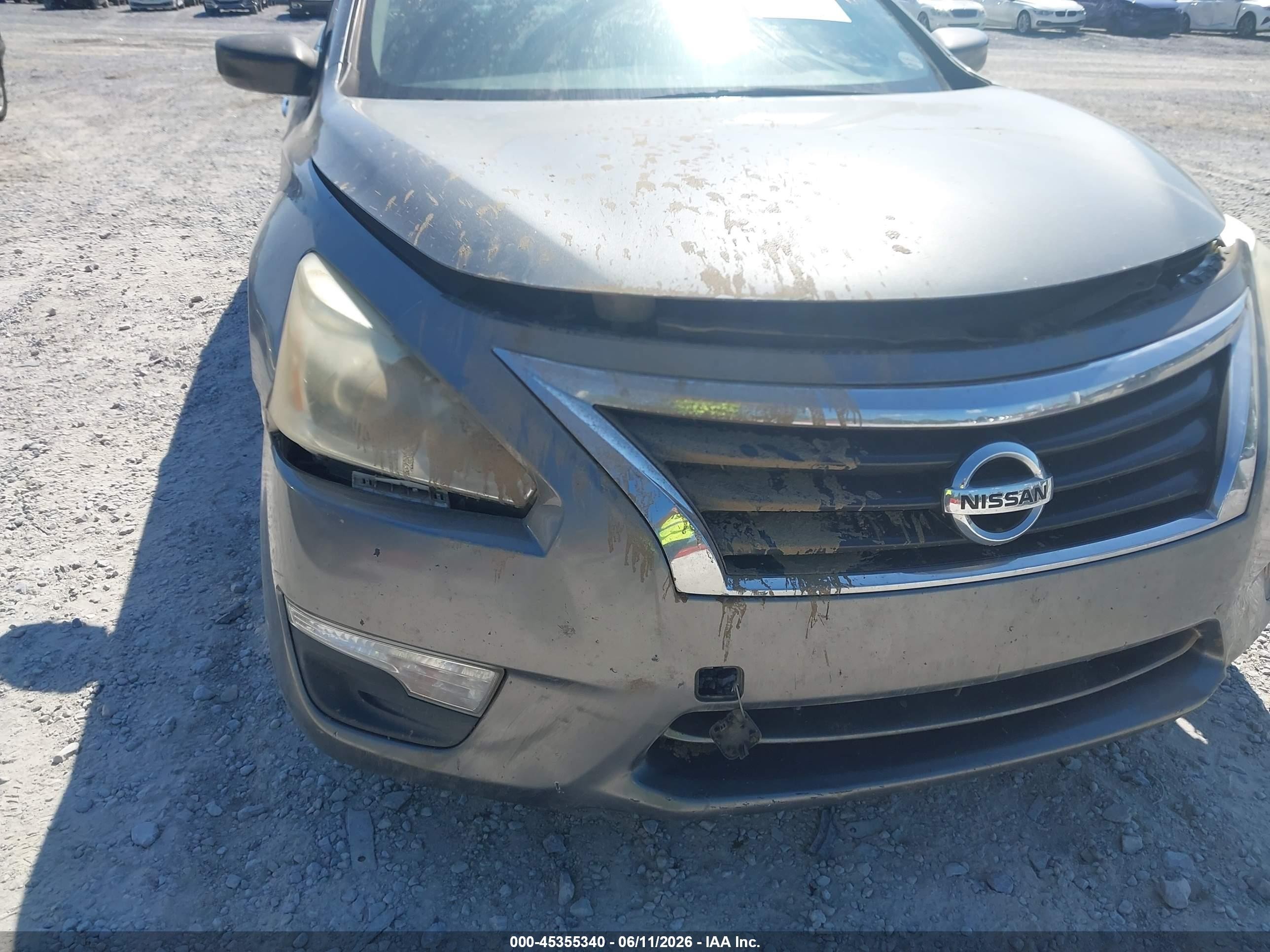 2015 Nissan Altima 2.5 S Gray vin: 1N4AL3AP7FC570308