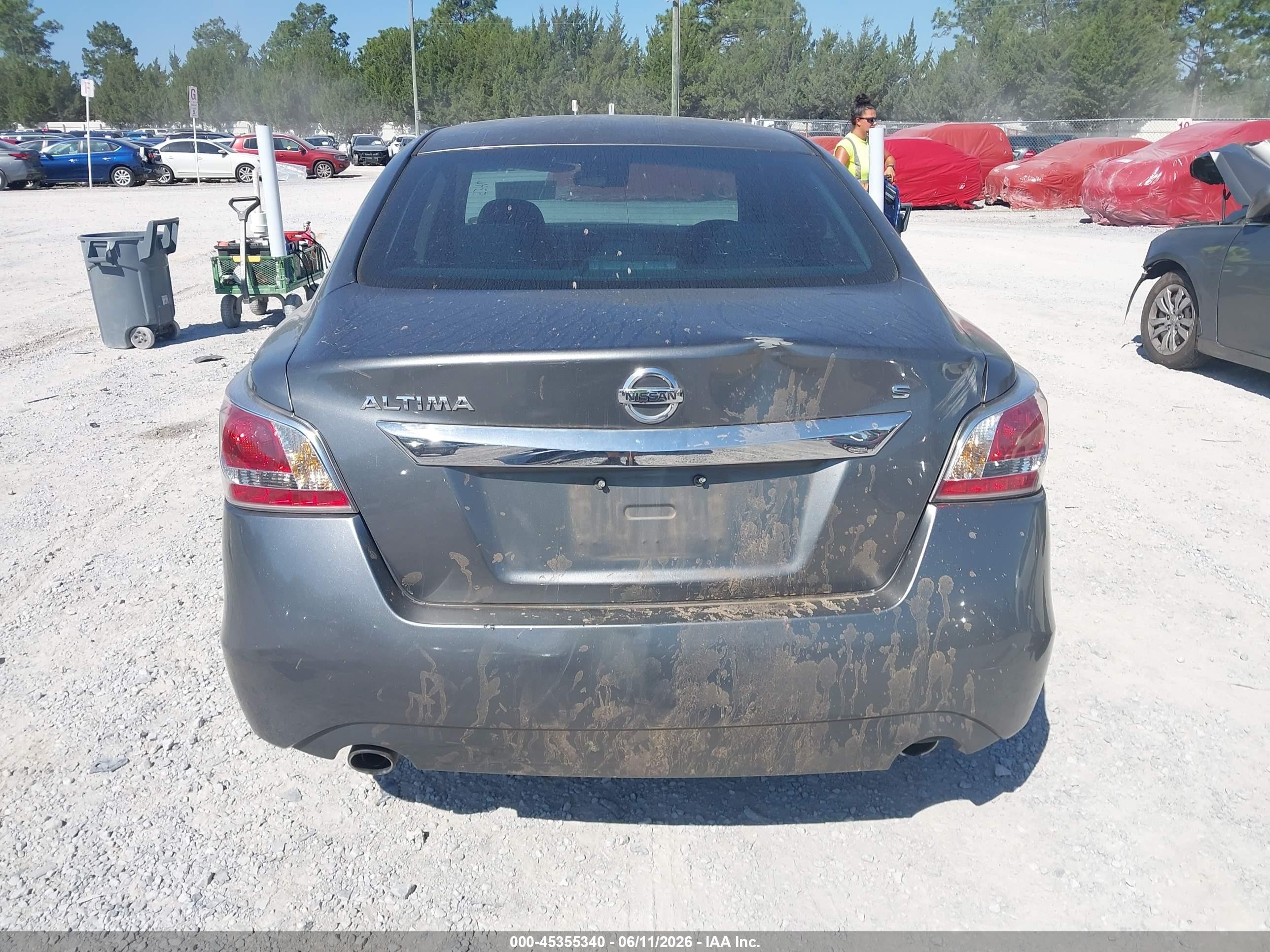 2015 Nissan Altima 2.5 S Gray vin: 1N4AL3AP7FC570308