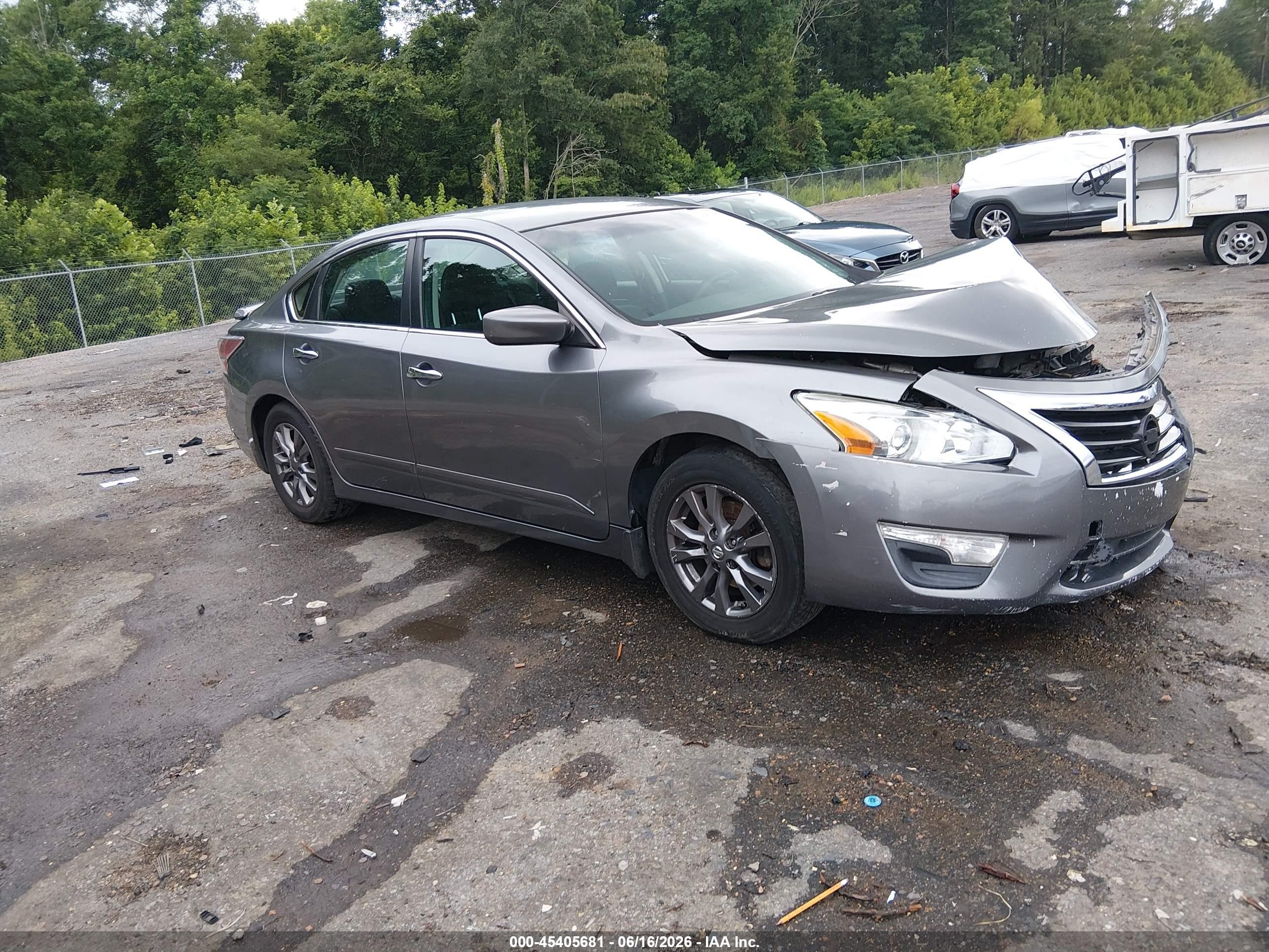 2015 Nissan Altima 2.5 S Gray vin: 1N4AL3AP7FC576870