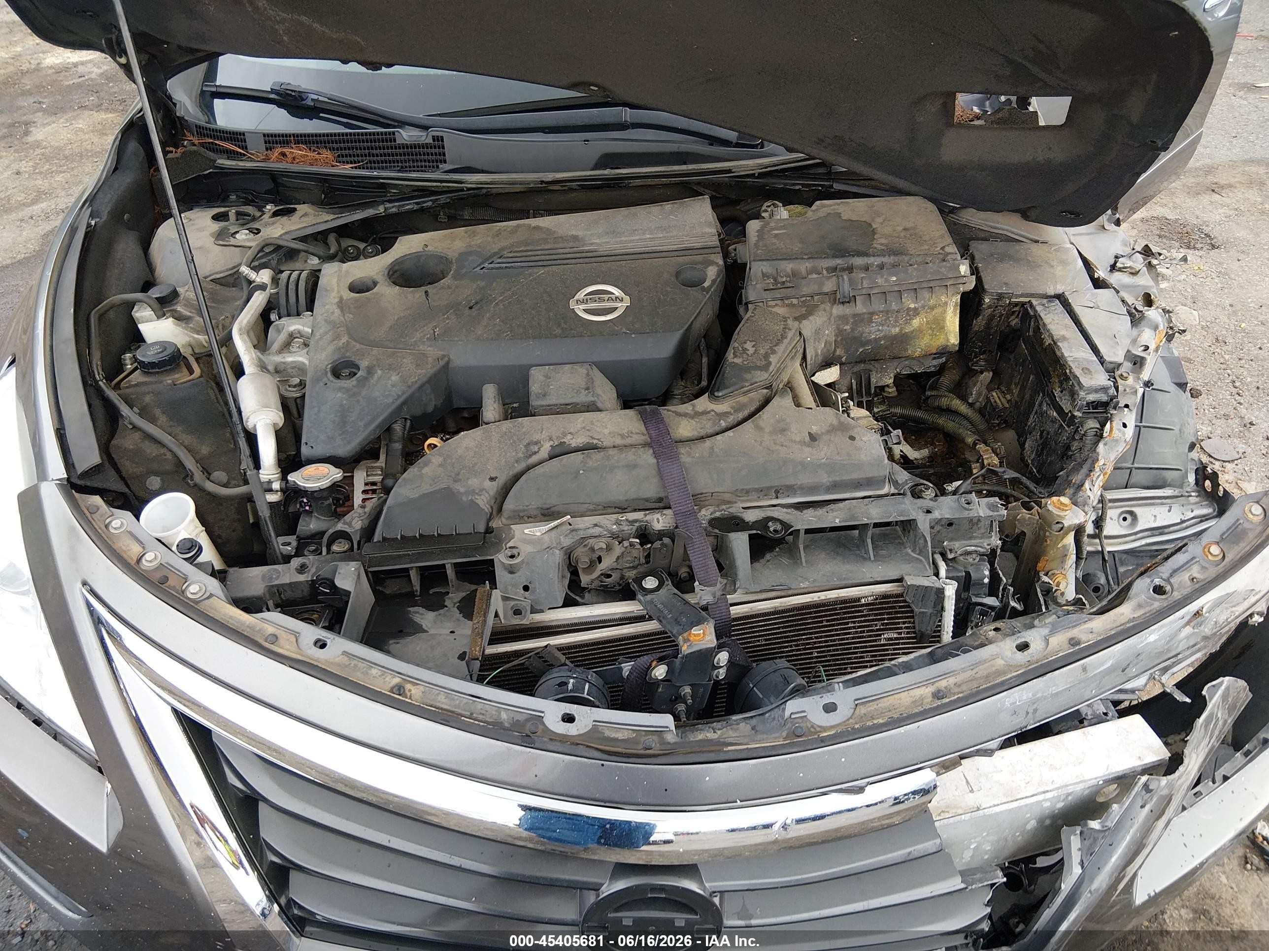 2015 Nissan Altima 2.5 S Gray vin: 1N4AL3AP7FC576870