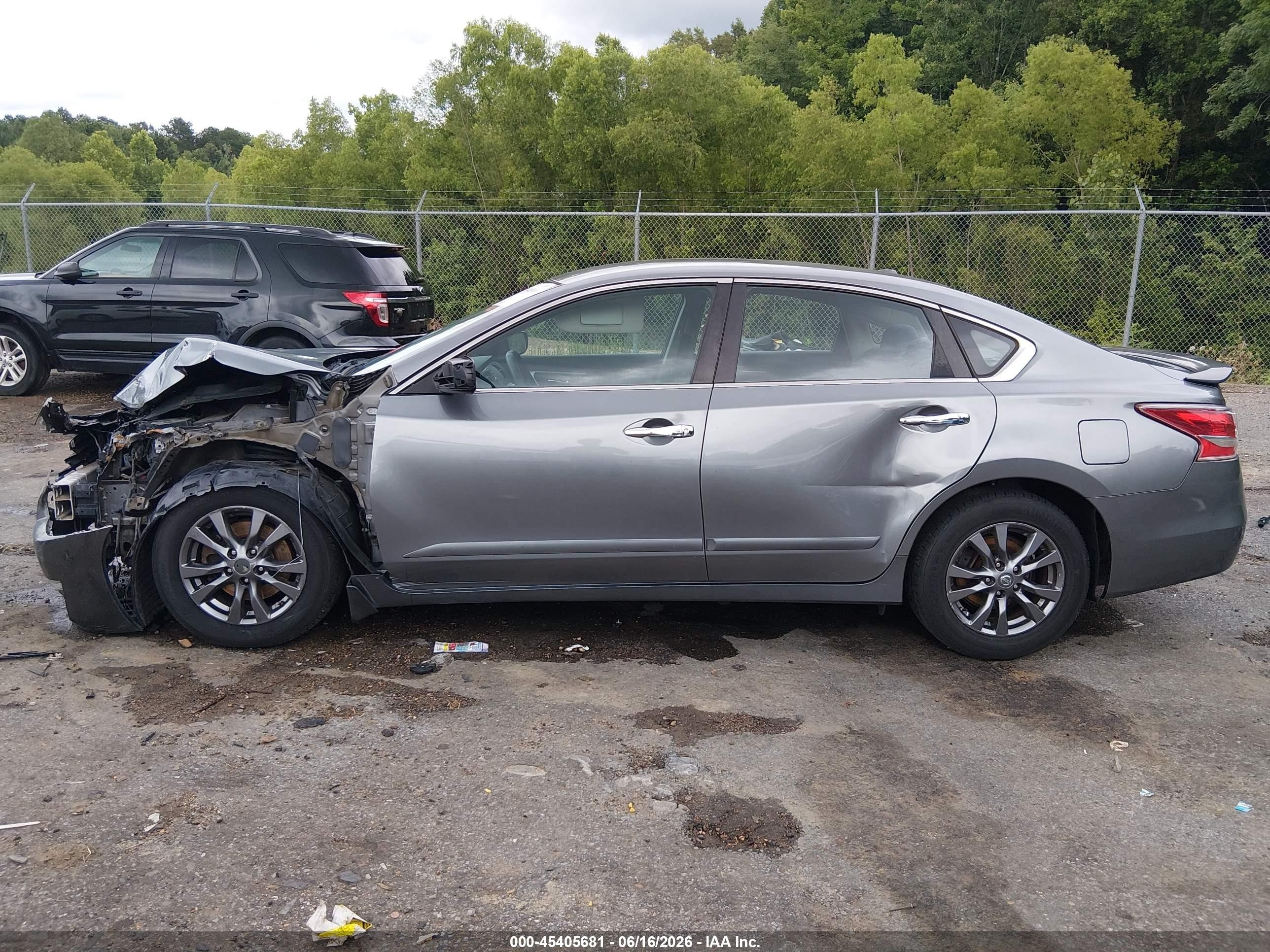 2015 Nissan Altima 2.5 S Gray vin: 1N4AL3AP7FC576870