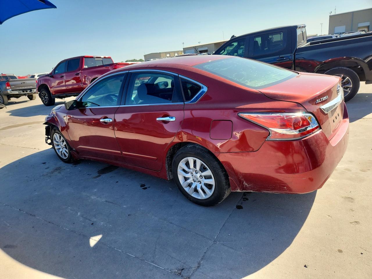 2015 Nissan Altima 2.5 S Burgundy vin: 1N4AL3AP7FC581986
