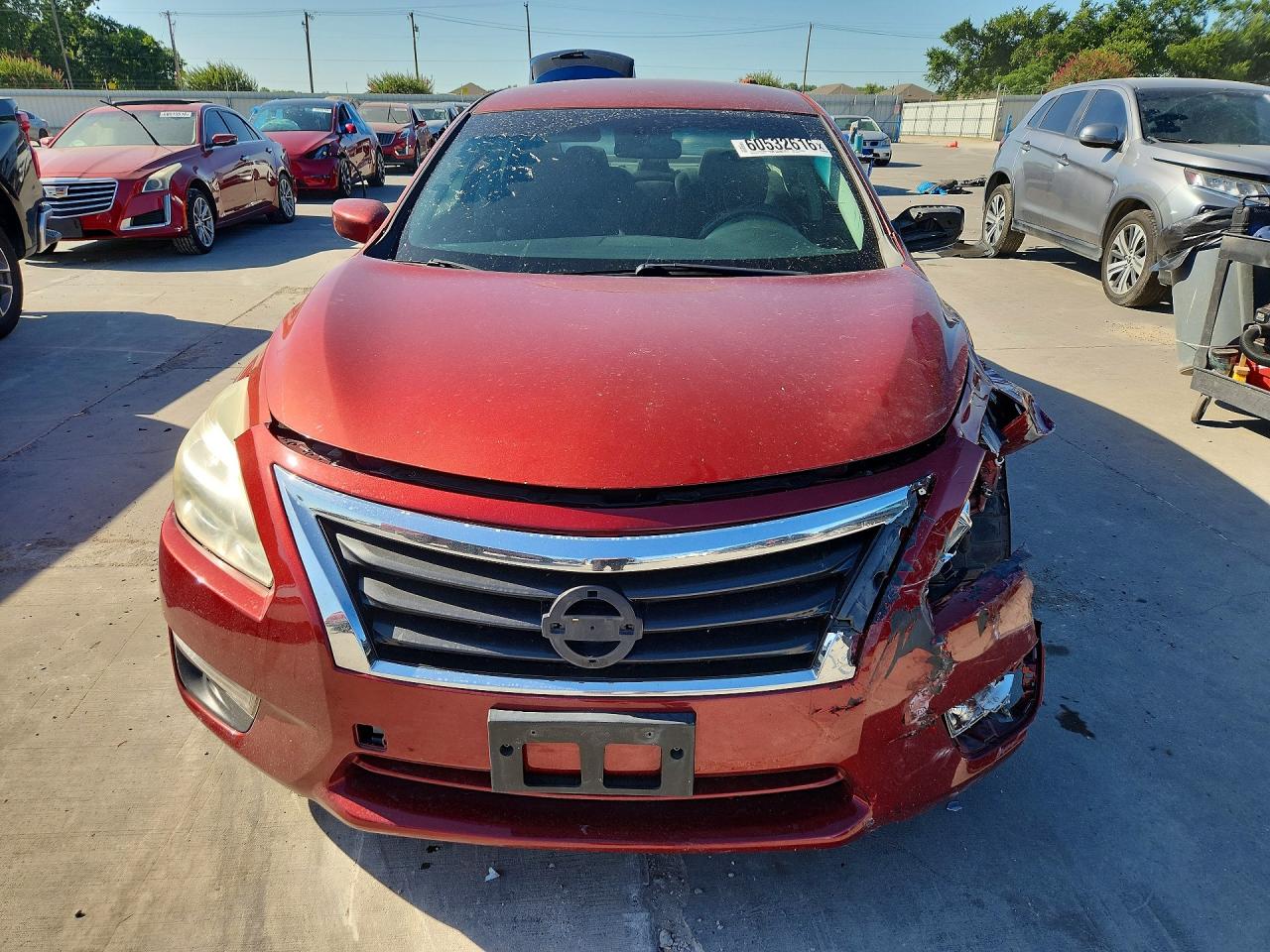 2015 Nissan Altima 2.5 S Burgundy vin: 1N4AL3AP7FC581986