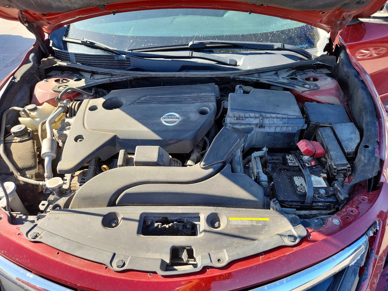 2015 Nissan Altima 2.5 S Burgundy vin: 1N4AL3AP7FC581986