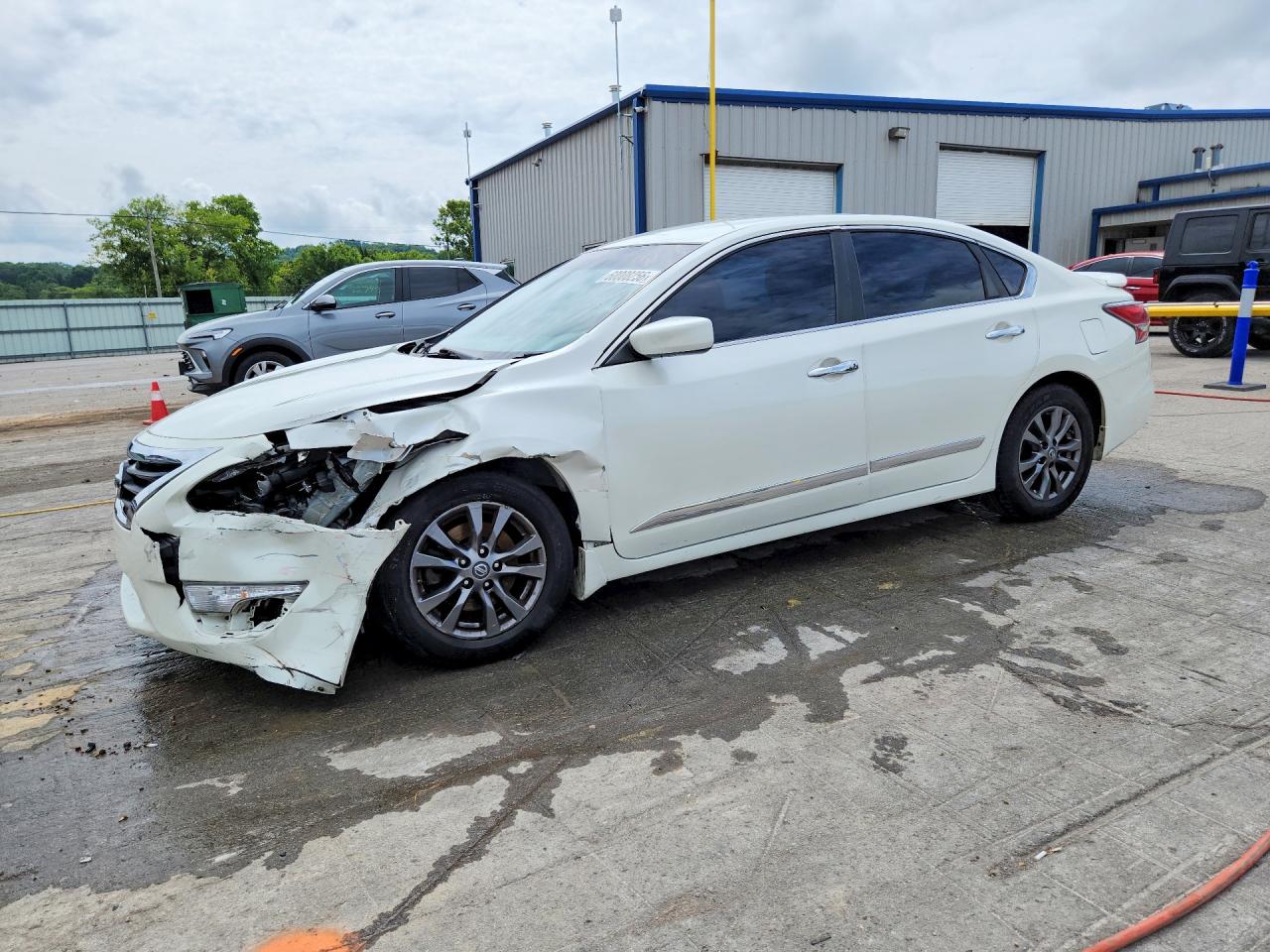 2015 Nissan Altima 2.5 S White vin: 1N4AL3AP7FC583852