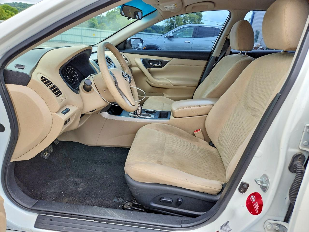 2015 Nissan Altima 2.5 S White vin: 1N4AL3AP7FC583852