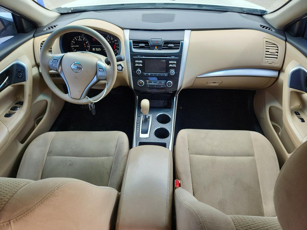 2015 Nissan Altima 2.5 S White vin: 1N4AL3AP7FC583852