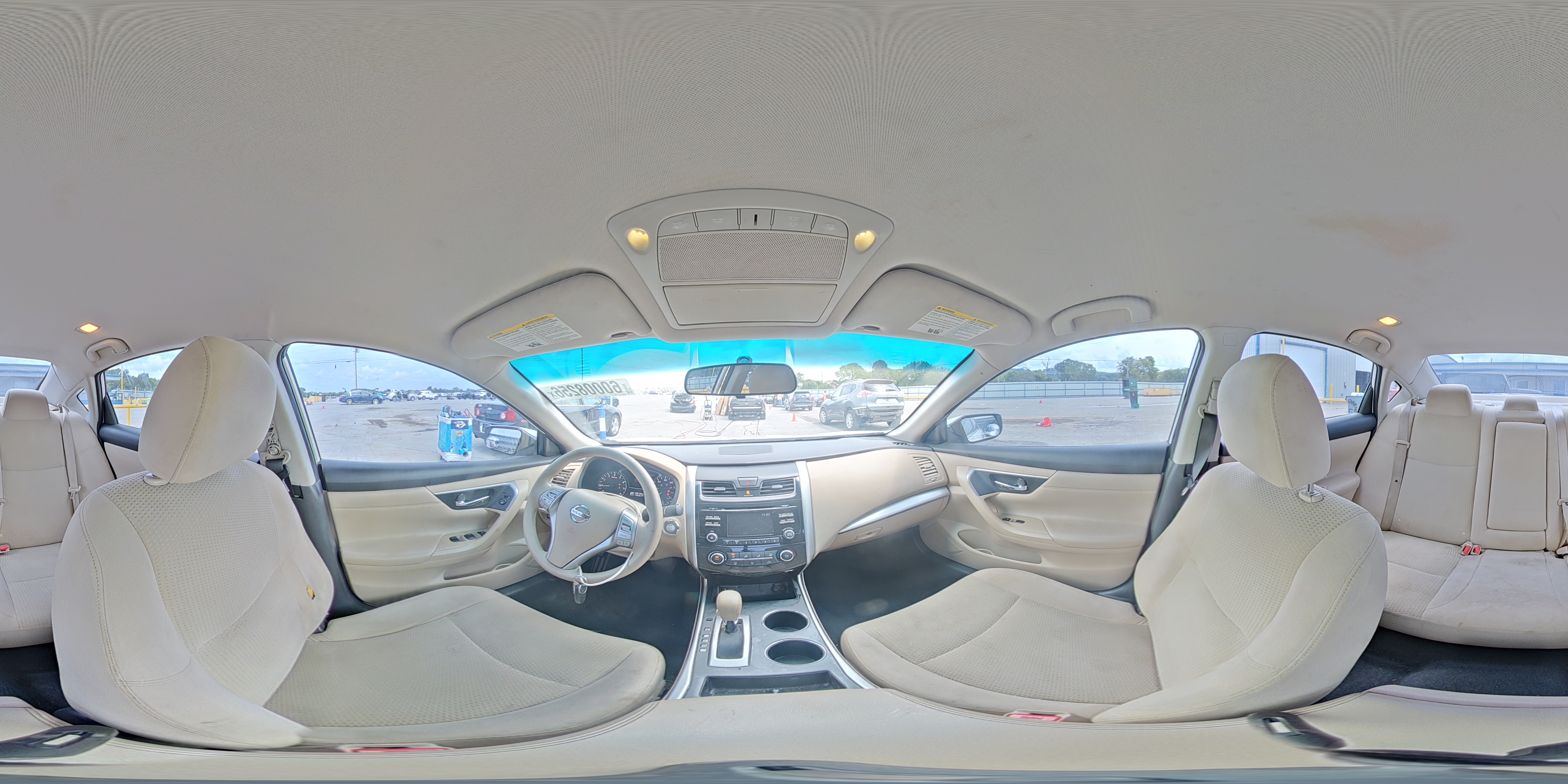2015 Nissan Altima 2.5 S White vin: 1N4AL3AP7FC583852