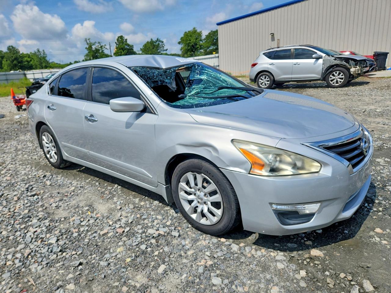 2015 Nissan Altima 2.5 S Silver vin: 1N4AL3AP7FC590199