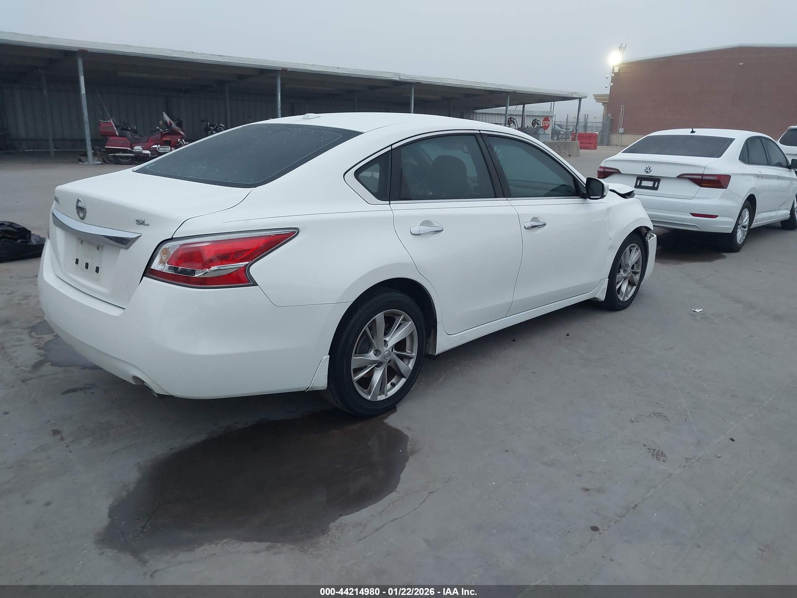 2015 Nissan Altima 2.5 Sl White vin: 1N4AL3AP7FC591241