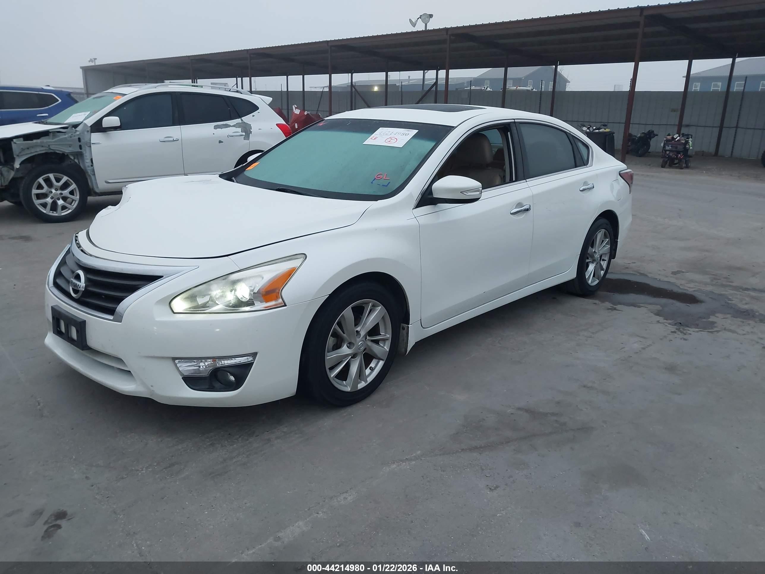2015 Nissan Altima 2.5 Sl White vin: 1N4AL3AP7FC591241
