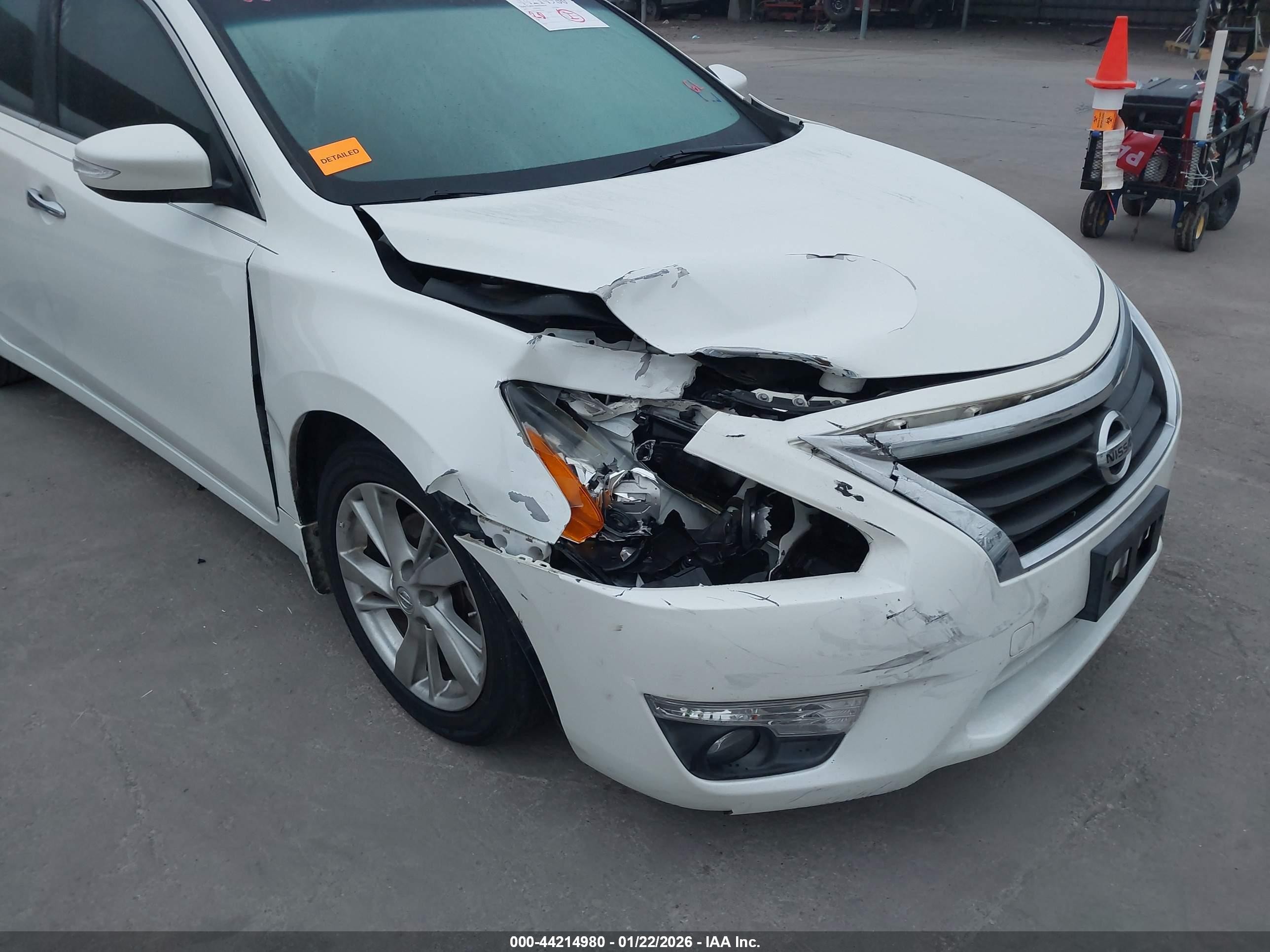 2015 Nissan Altima 2.5 Sl White vin: 1N4AL3AP7FC591241