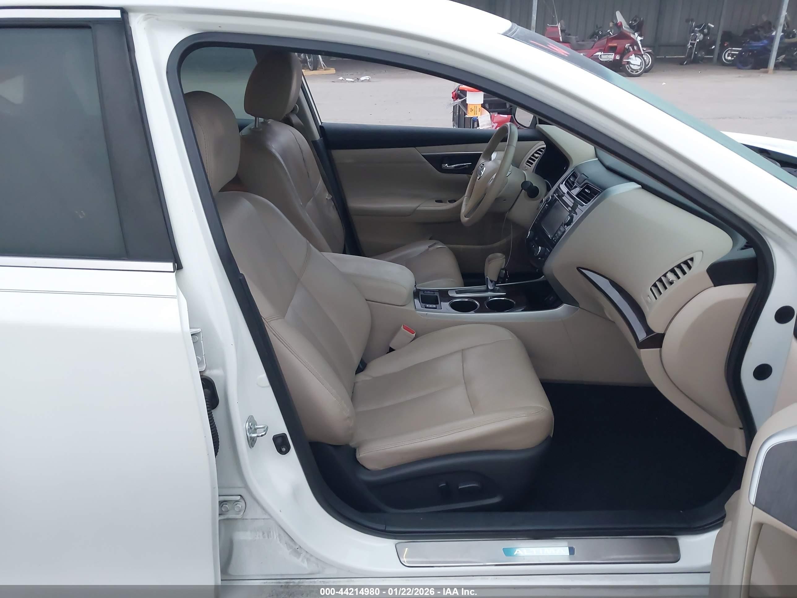 2015 Nissan Altima 2.5 Sl White vin: 1N4AL3AP7FC591241
