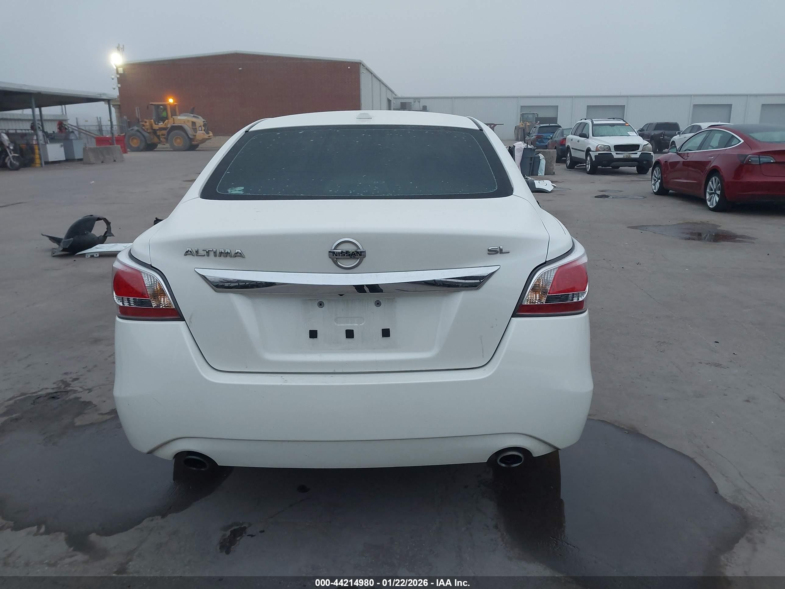 2015 Nissan Altima 2.5 Sl White vin: 1N4AL3AP7FC591241