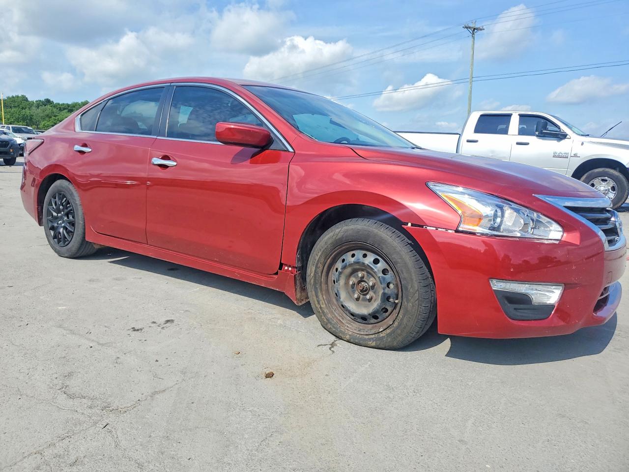 2015 Nissan Altima 2.5 S Red vin: 1N4AL3AP7FC591546