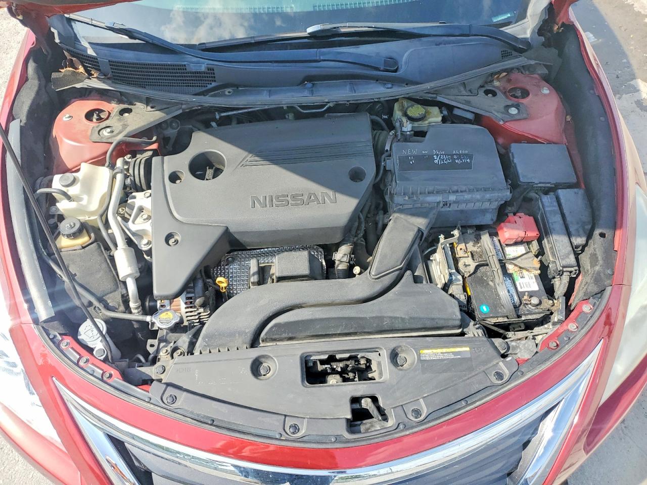 2015 Nissan Altima 2.5 S Red vin: 1N4AL3AP7FC591546