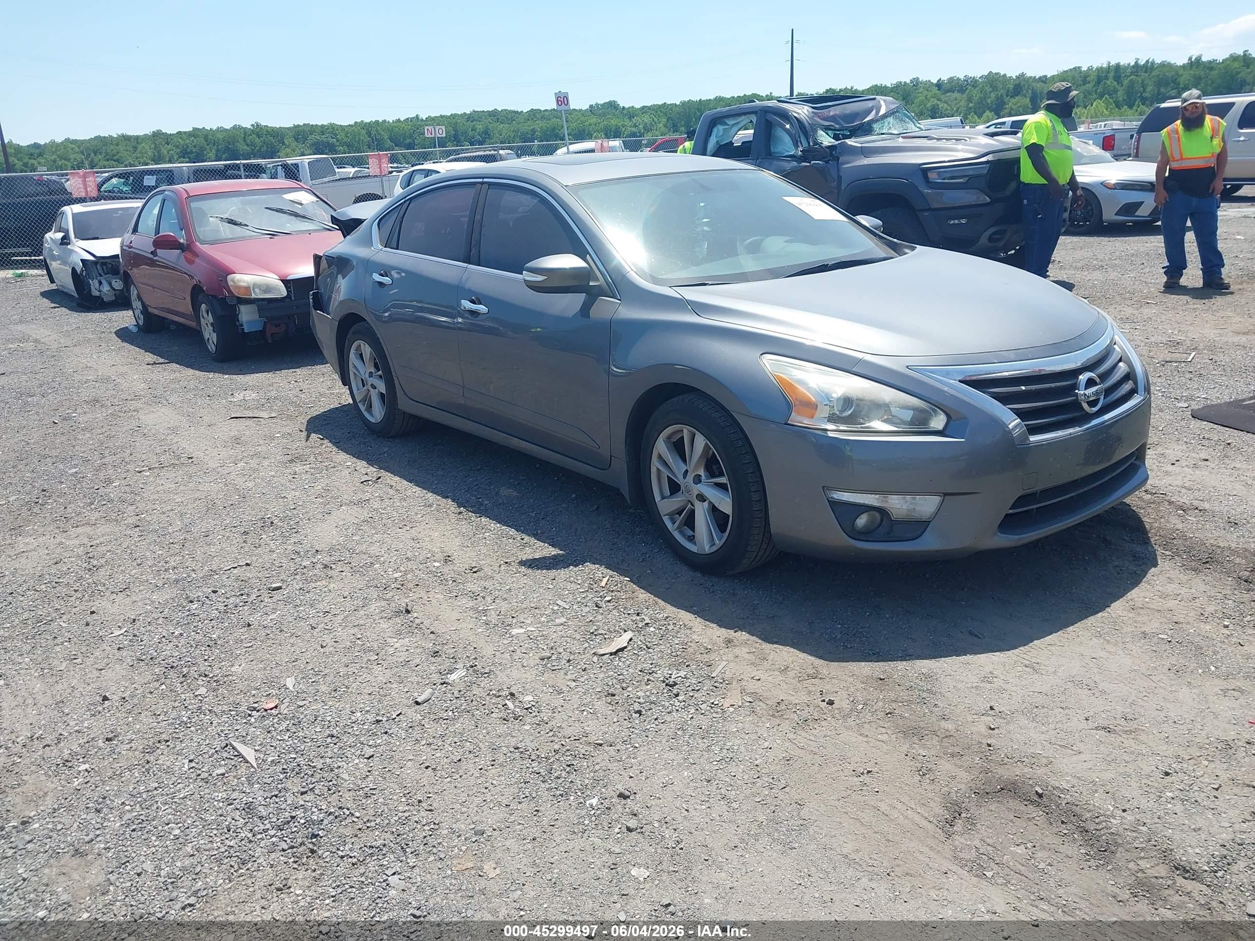 2015 Nissan Altima 2.5 Sv Gray vin: 1N4AL3AP7FC595600
