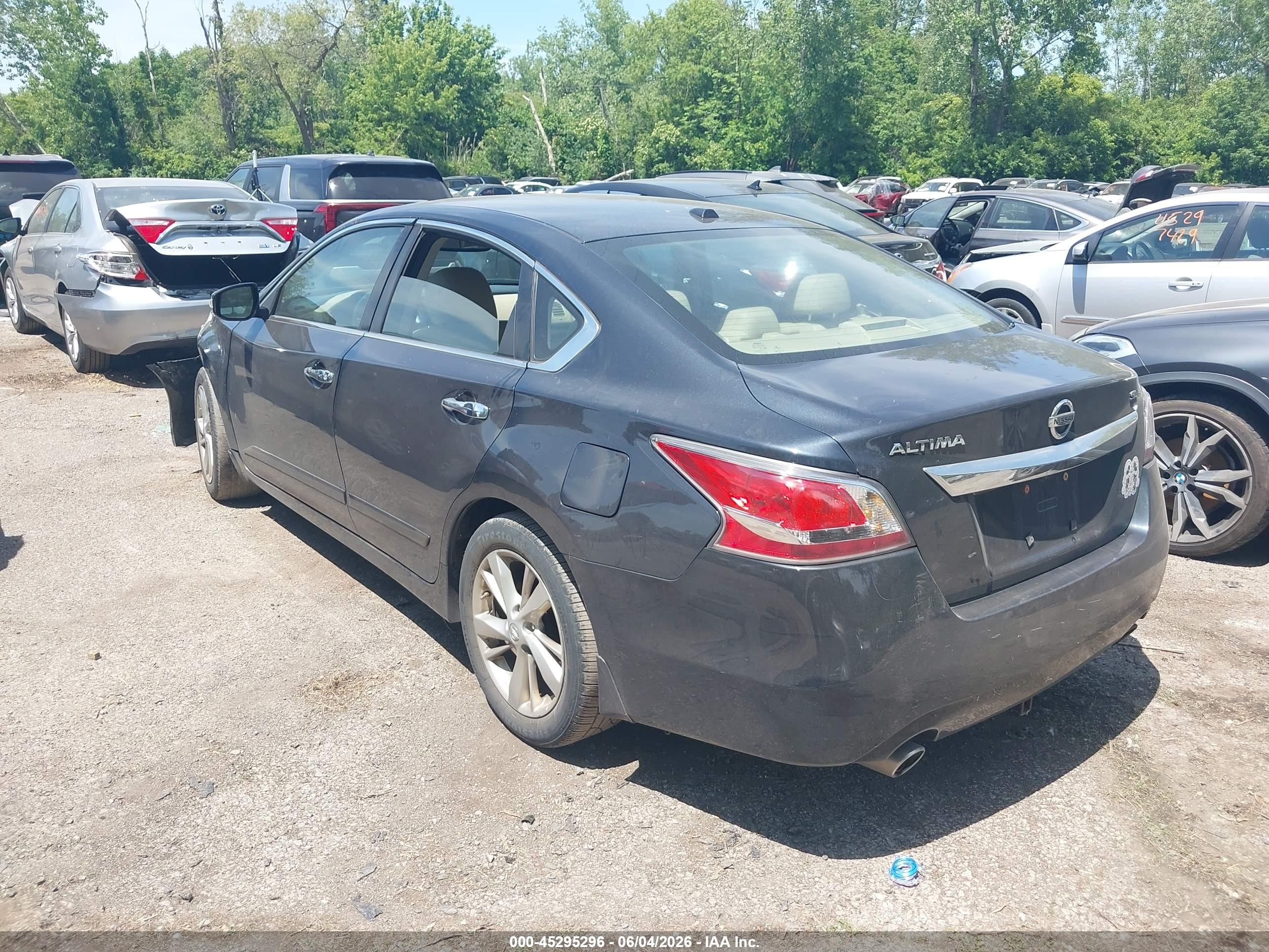 2015 Nissan Altima 2.5 Sl Серый vin: 1N4AL3AP7FC598528