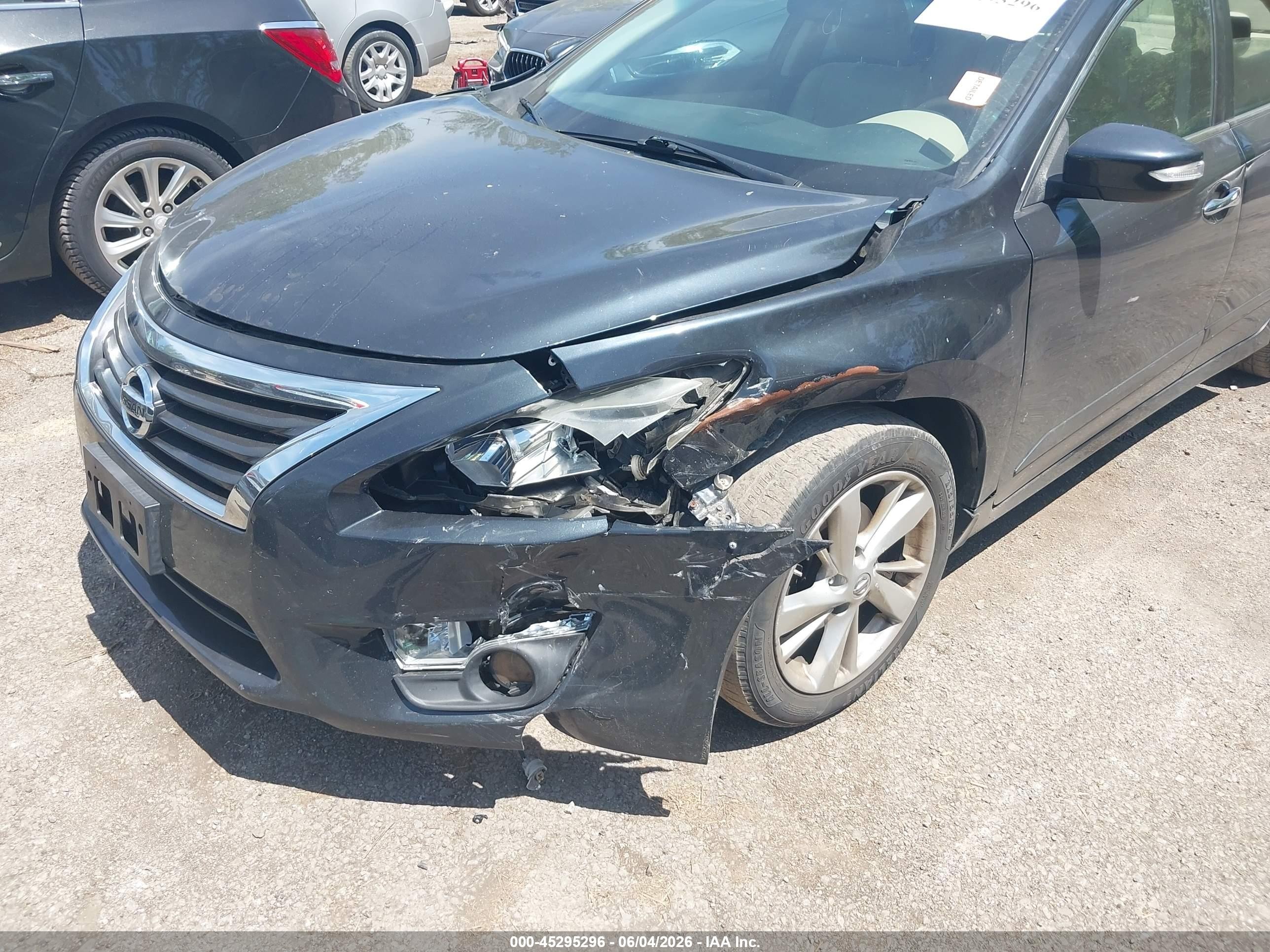 2015 Nissan Altima 2.5 Sl Серый vin: 1N4AL3AP7FC598528