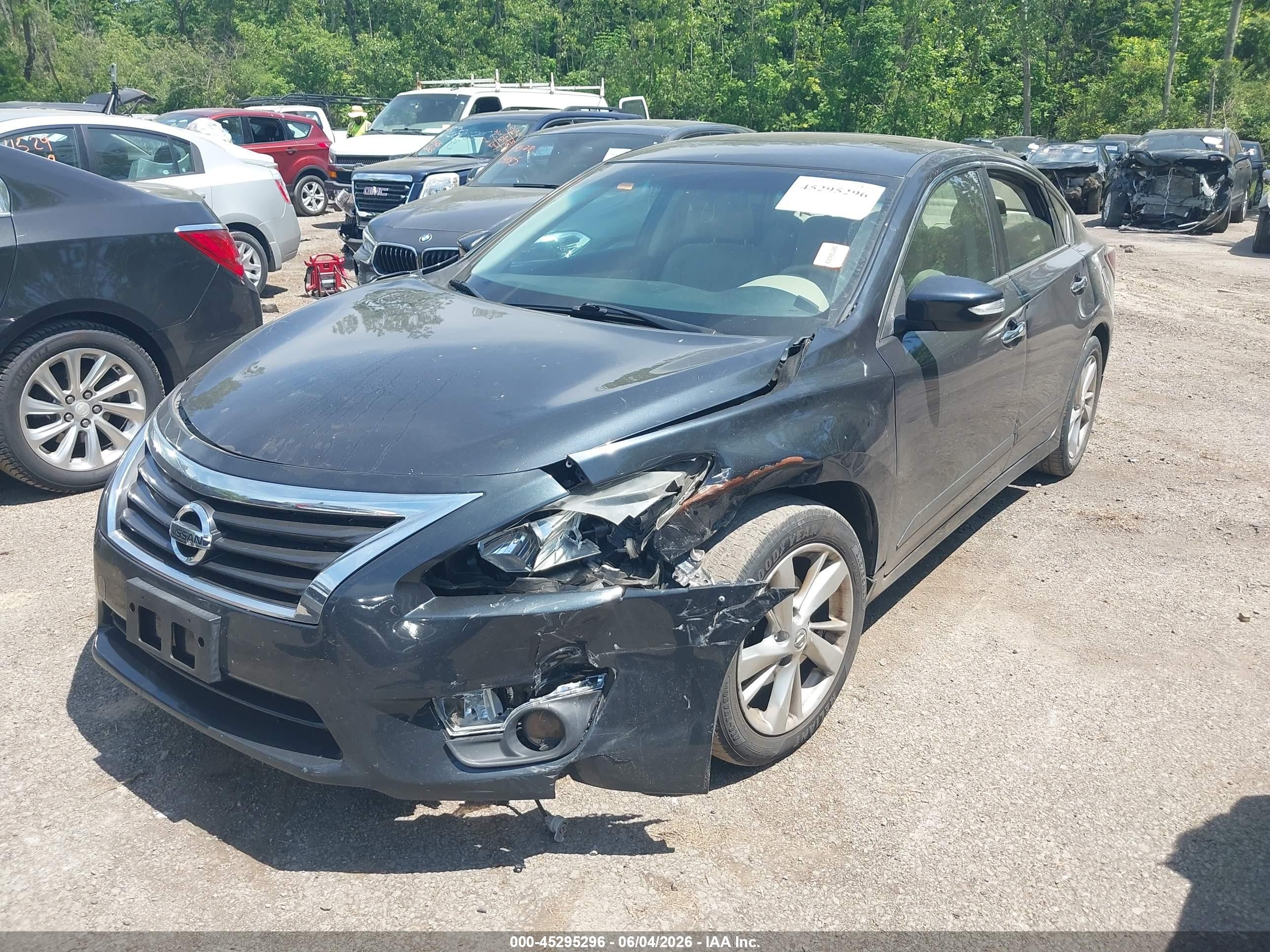 2015 Nissan Altima 2.5 Sl Серый vin: 1N4AL3AP7FC598528