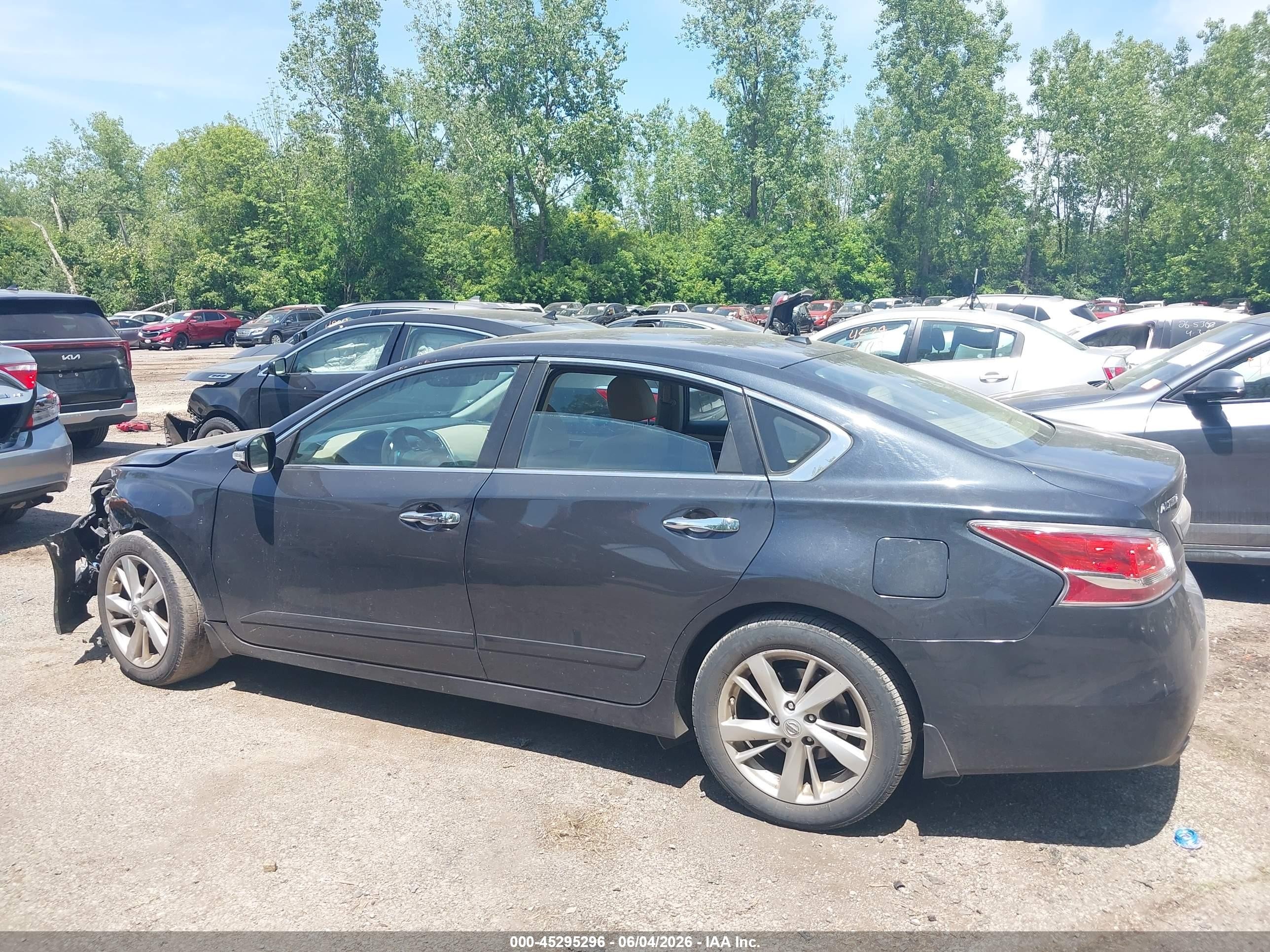2015 Nissan Altima 2.5 Sl Серый vin: 1N4AL3AP7FC598528