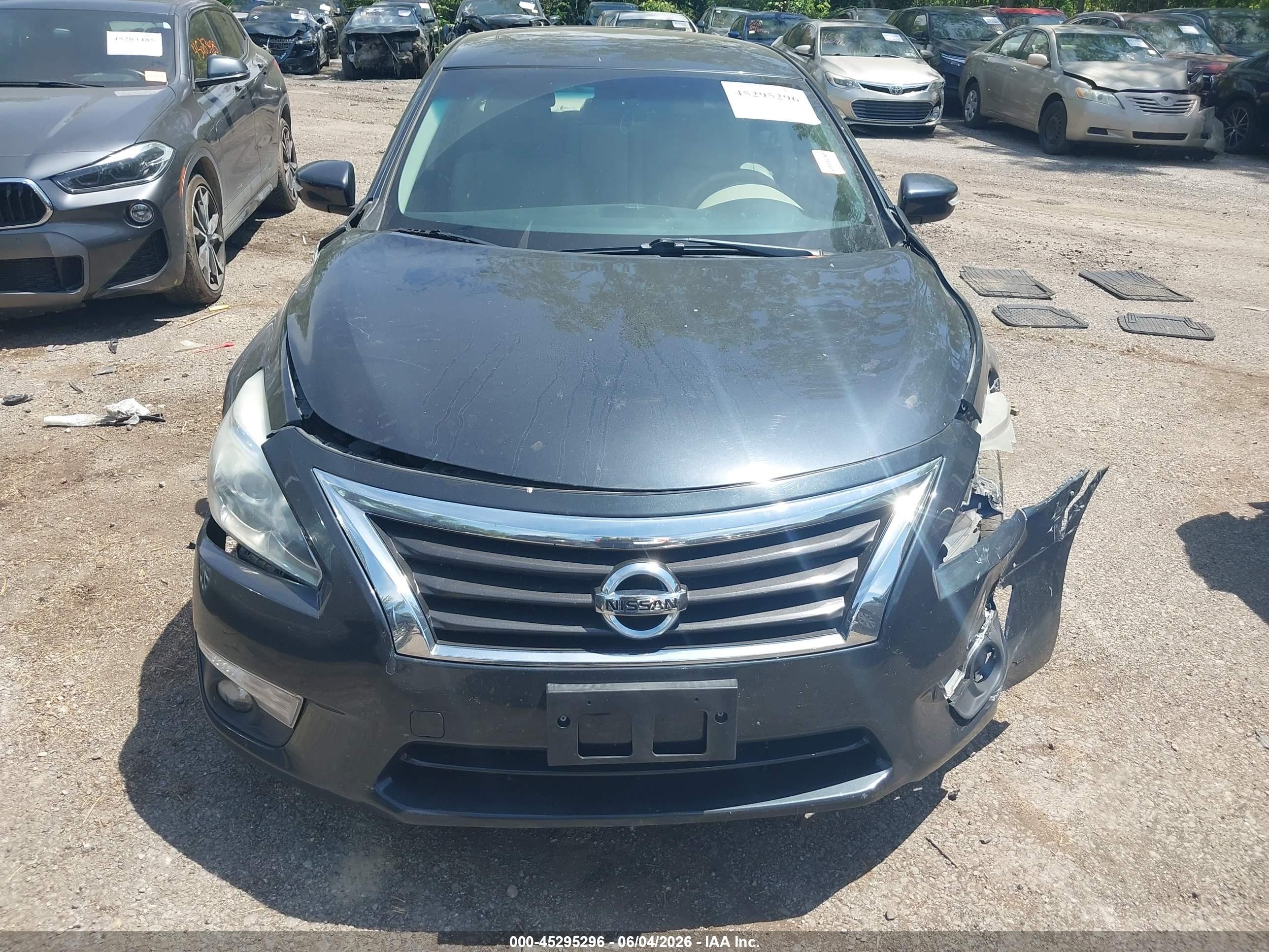 2015 Nissan Altima 2.5 Sl Серый vin: 1N4AL3AP7FC598528