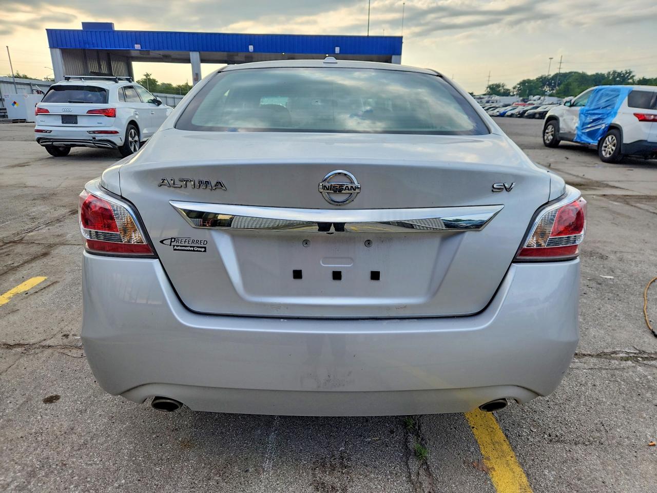 2015 Nissan Altima 2.5 Sv Silver vin: 1N4AL3AP7FC599050