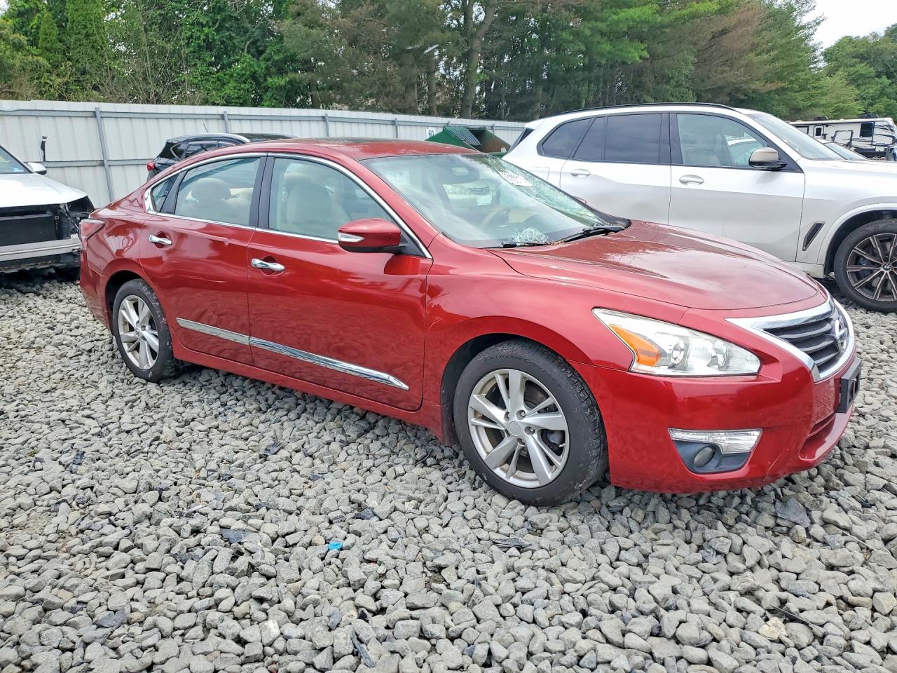 2015 Nissan Altima 2.5 Sl Maroon vin: 1N4AL3AP7FN300323