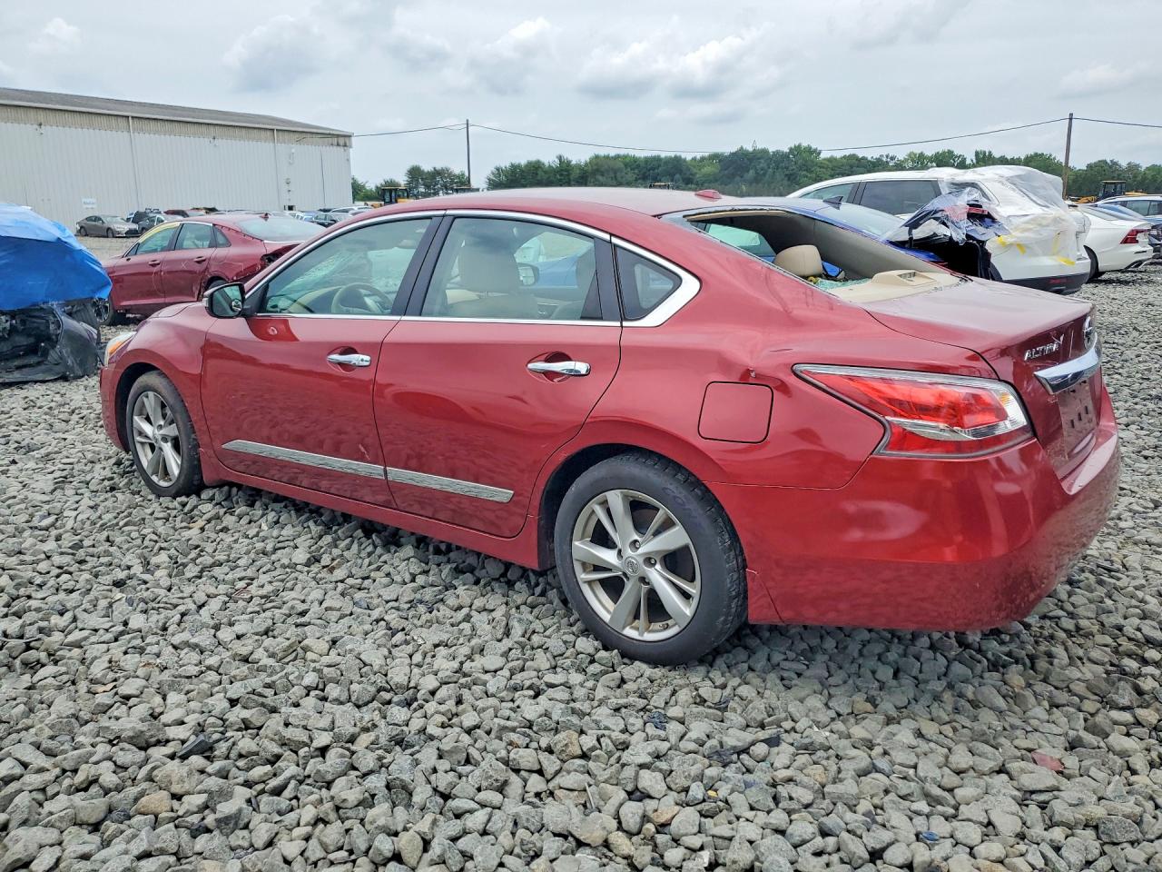 2015 Nissan Altima 2.5 Sl Maroon vin: 1N4AL3AP7FN300323