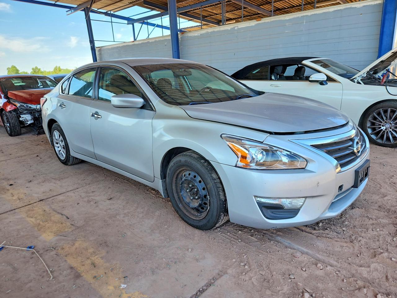 2015 Nissan Altima 2.5 S Silver vin: 1N4AL3AP7FN300709