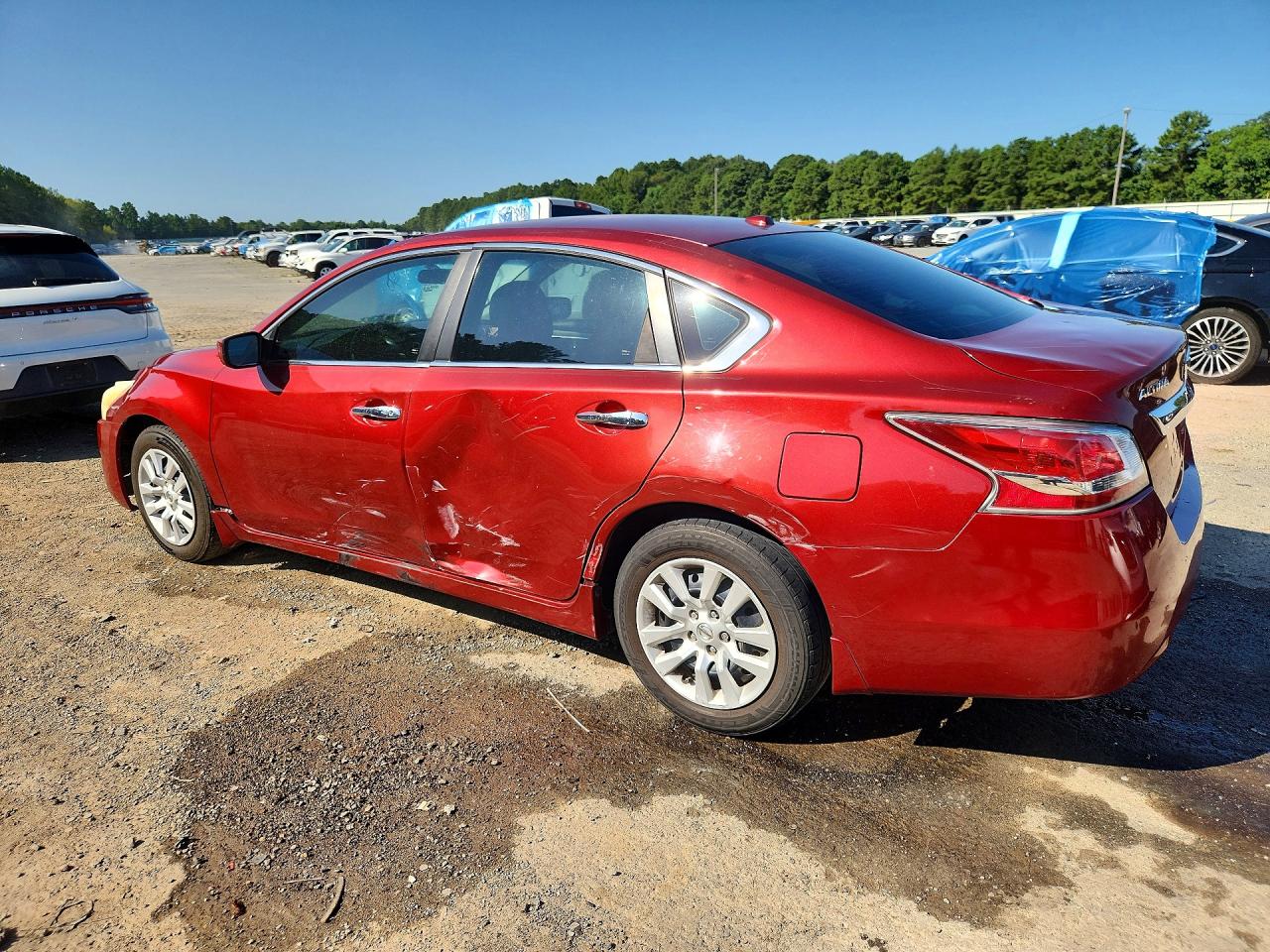 2015 Nissan Altima 2.5 S Burgundy vin: 1N4AL3AP7FN316988