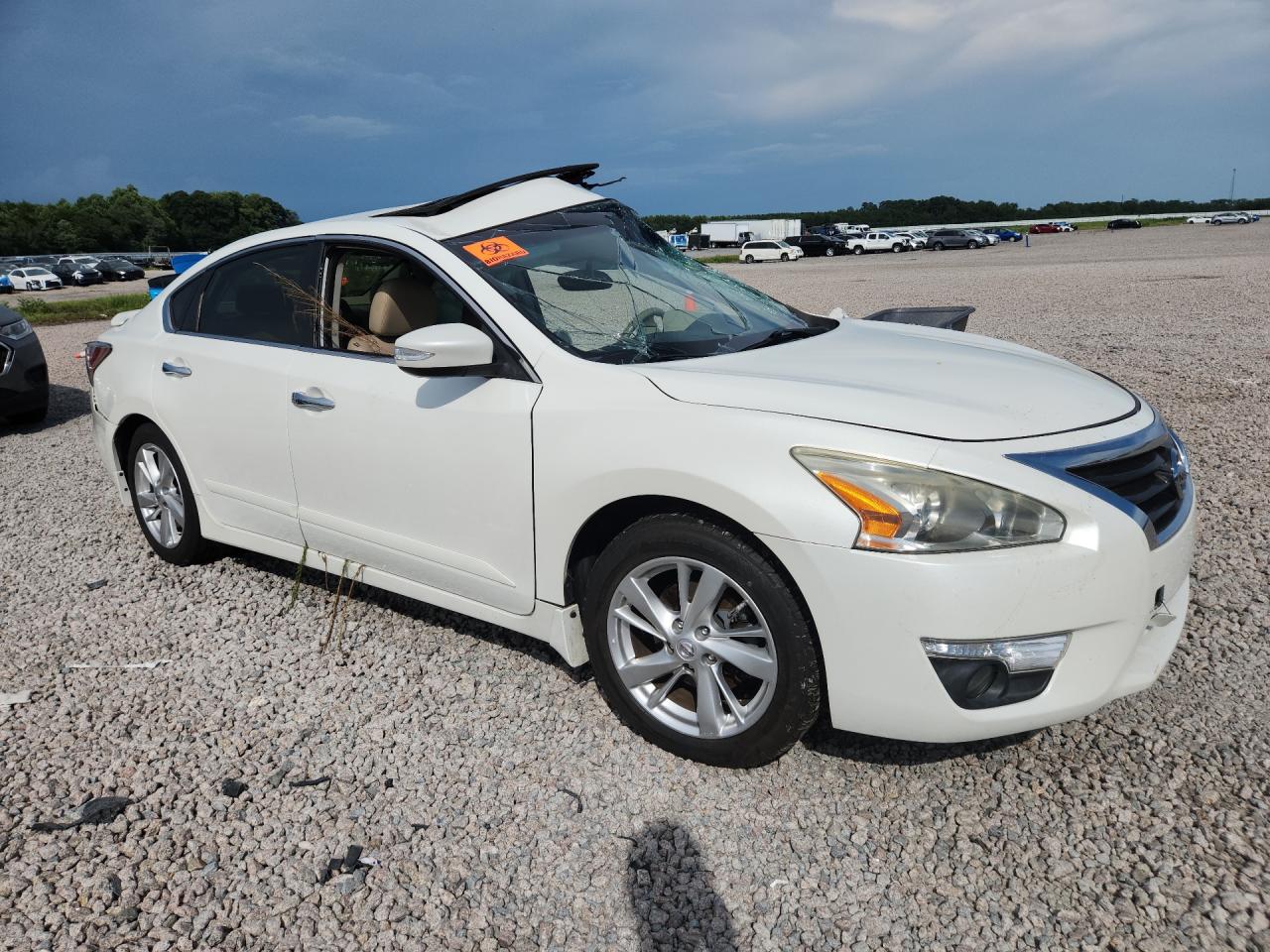 2015 Nissan Altima 2.5 Sl White vin: 1N4AL3AP7FN338411