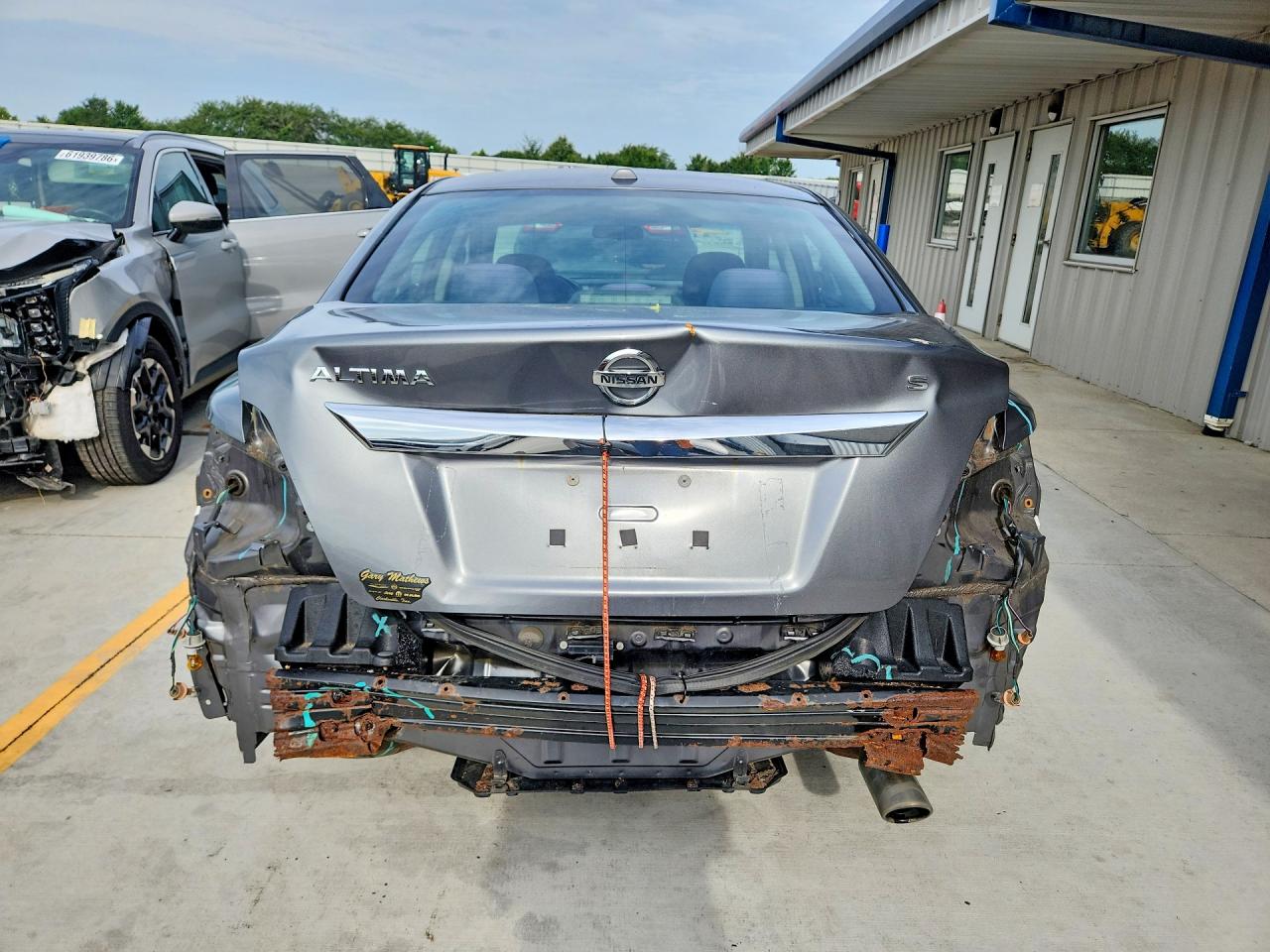 2015 Nissan Altima 2.5 S Gray vin: 1N4AL3AP7FN340692