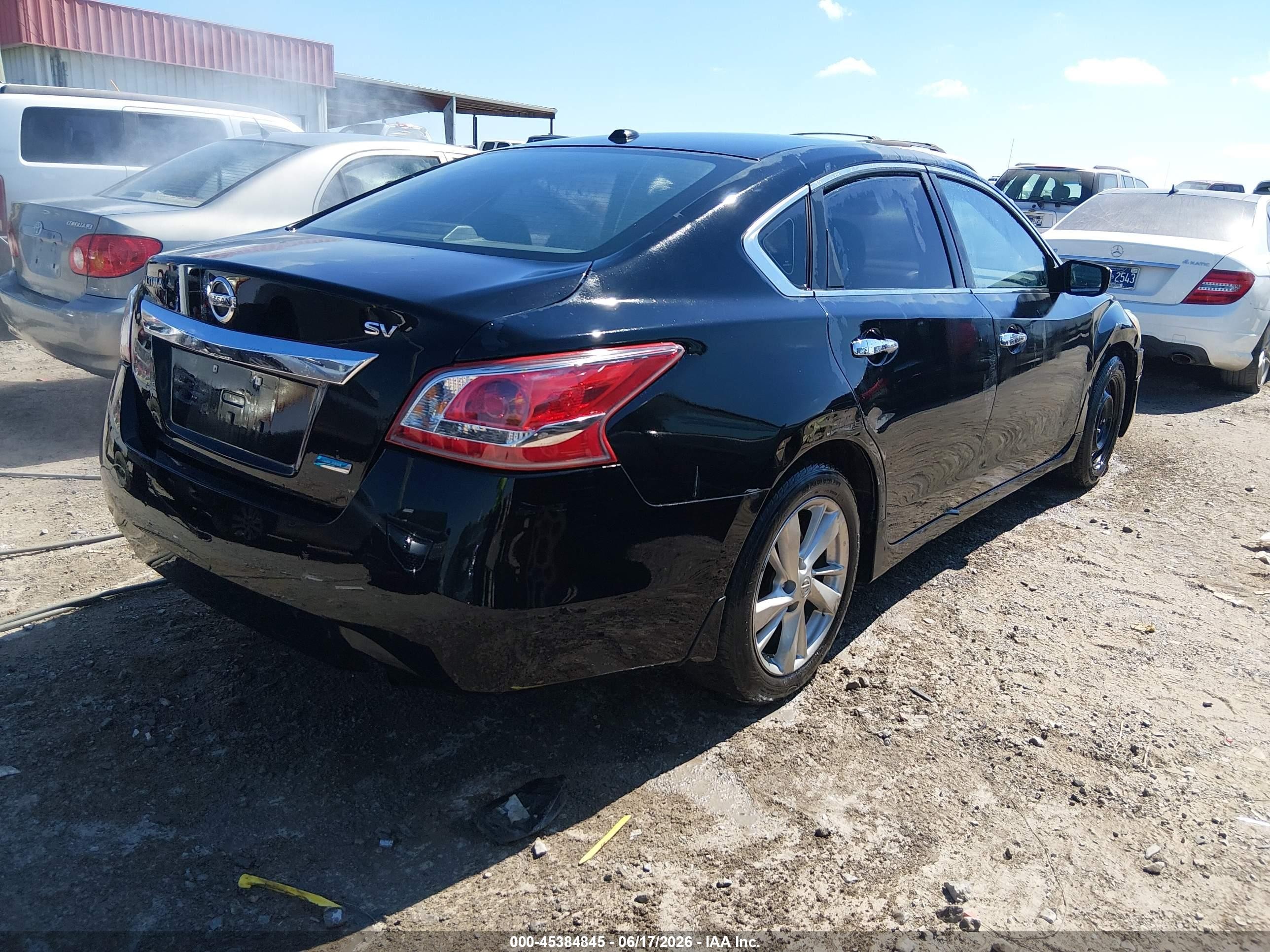 2015 Nissan Altima 2.5 S Black vin: 1N4AL3AP7FN357167
