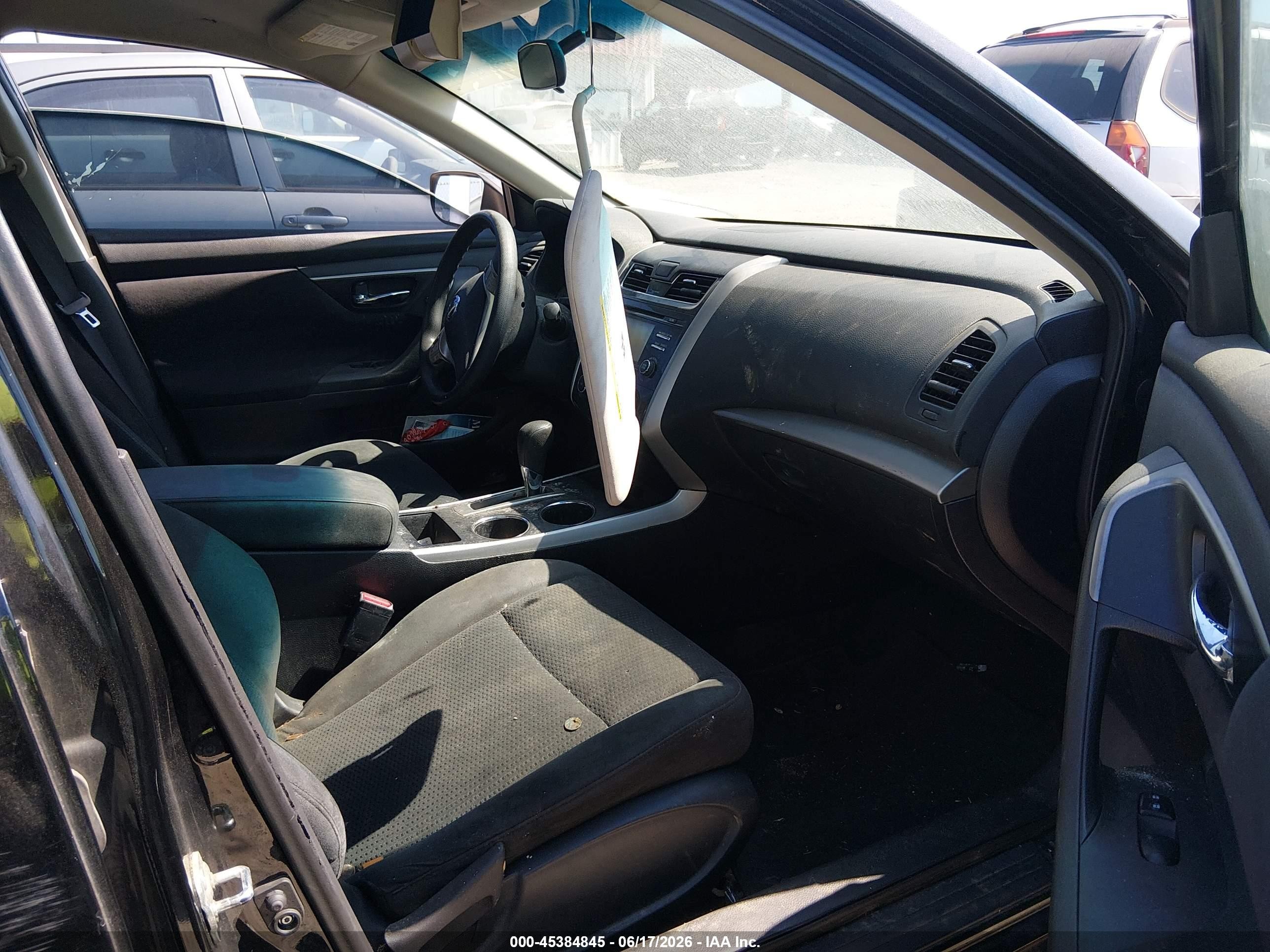 2015 Nissan Altima 2.5 S Black vin: 1N4AL3AP7FN357167