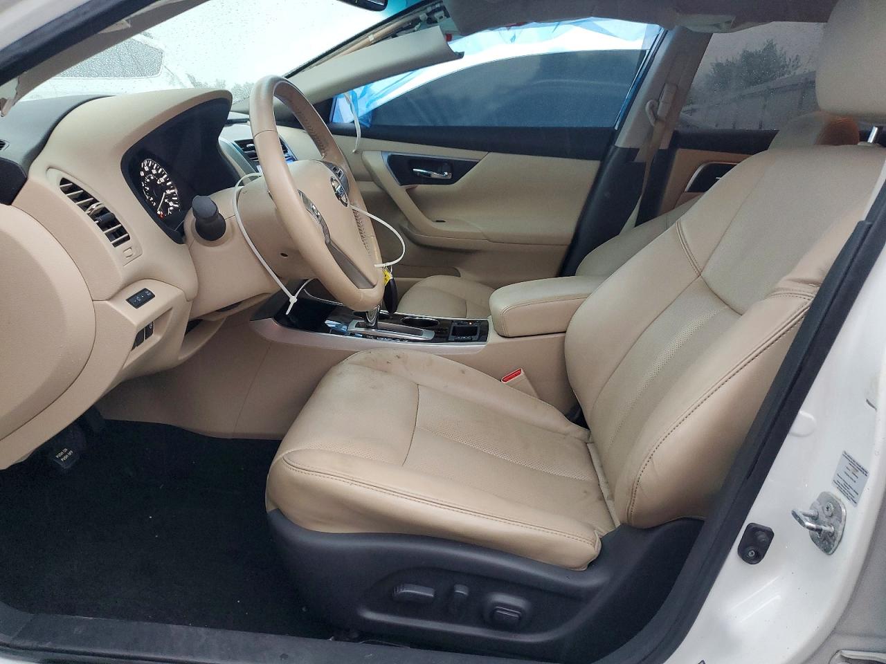 2015 Nissan Altima 2.5 Sl White vin: 1N4AL3AP7FN357878