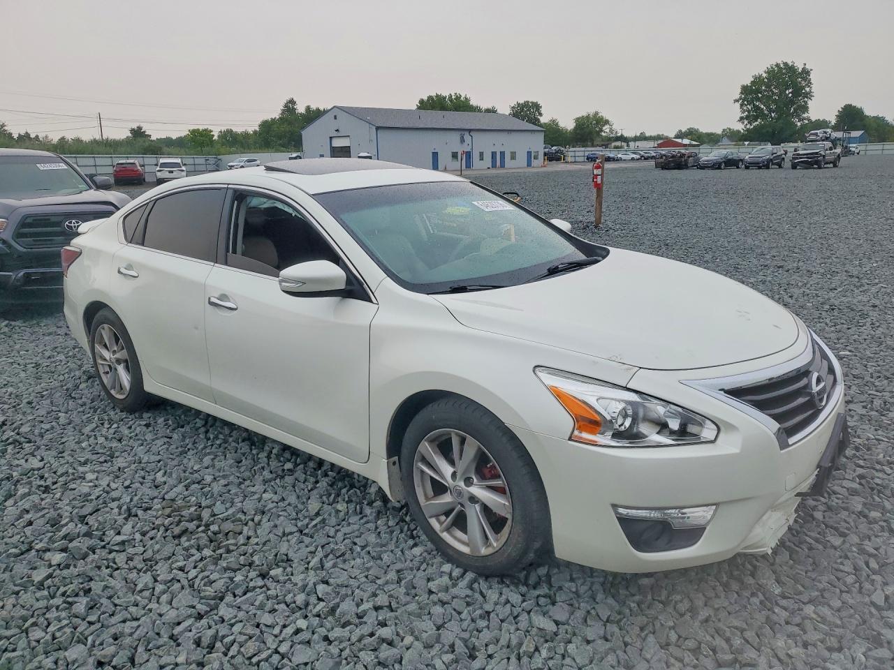 2015 Nissan Altima 2.5 Sl White vin: 1N4AL3AP7FN357878