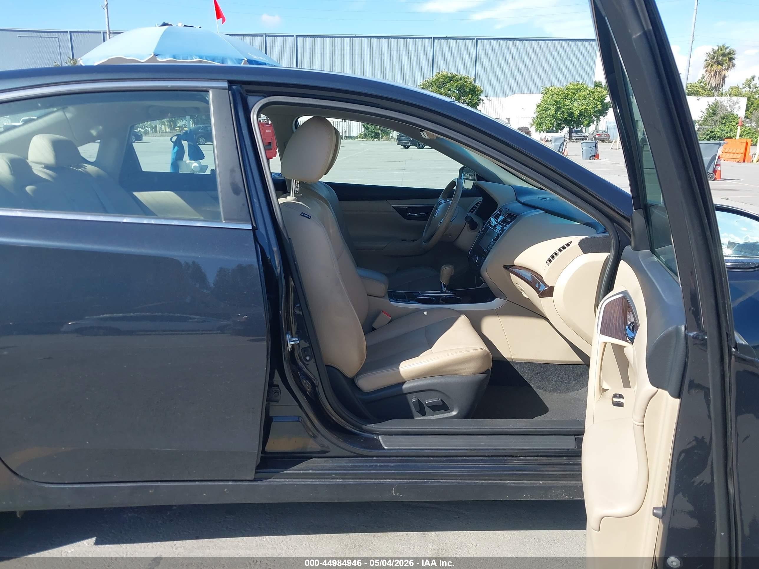 2015 Nissan Altima 2.5 Sl Black vin: 1N4AL3AP7FN359436