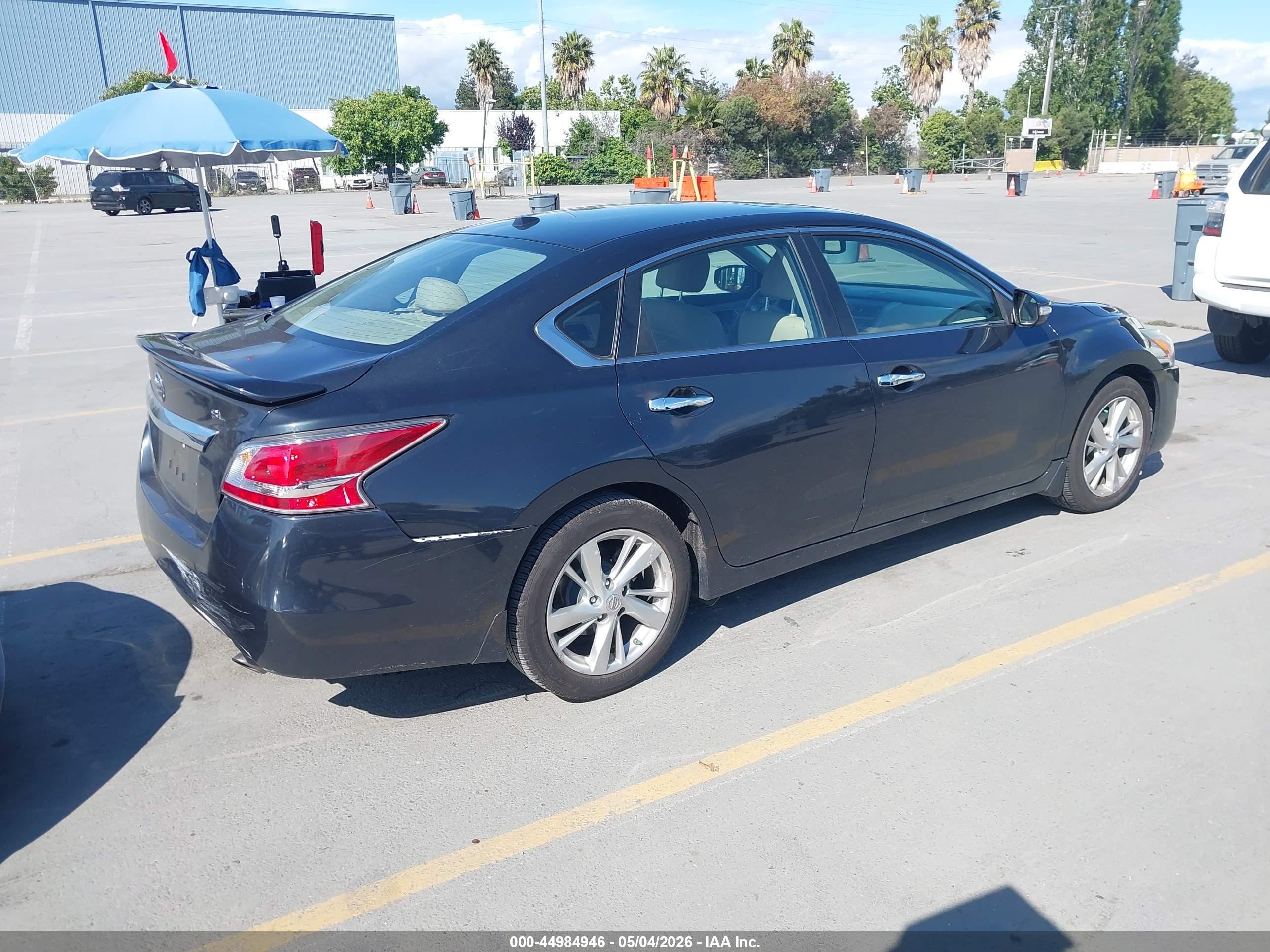 2015 Nissan Altima 2.5 Sl Black vin: 1N4AL3AP7FN359436