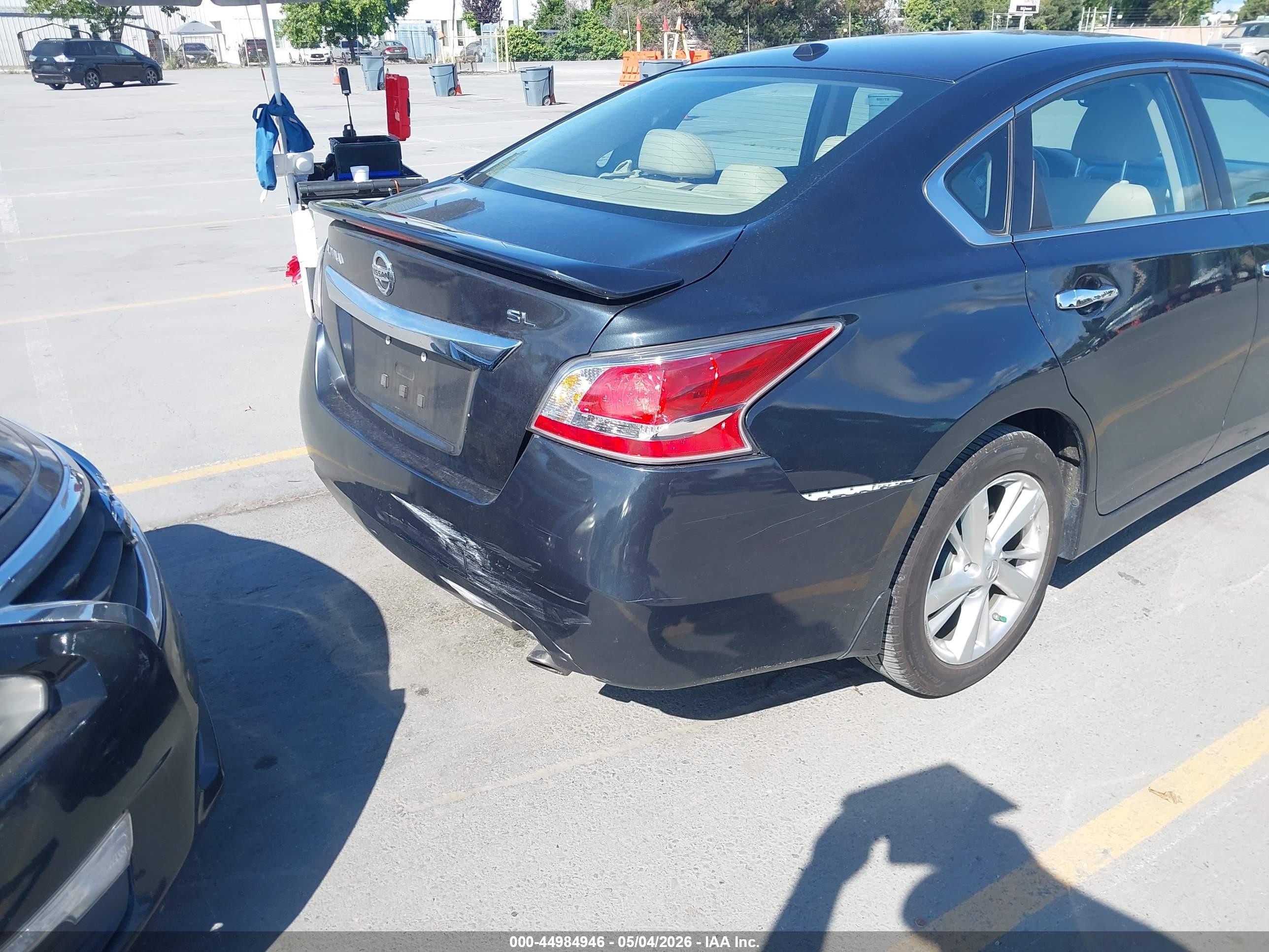2015 Nissan Altima 2.5 Sl Black vin: 1N4AL3AP7FN359436