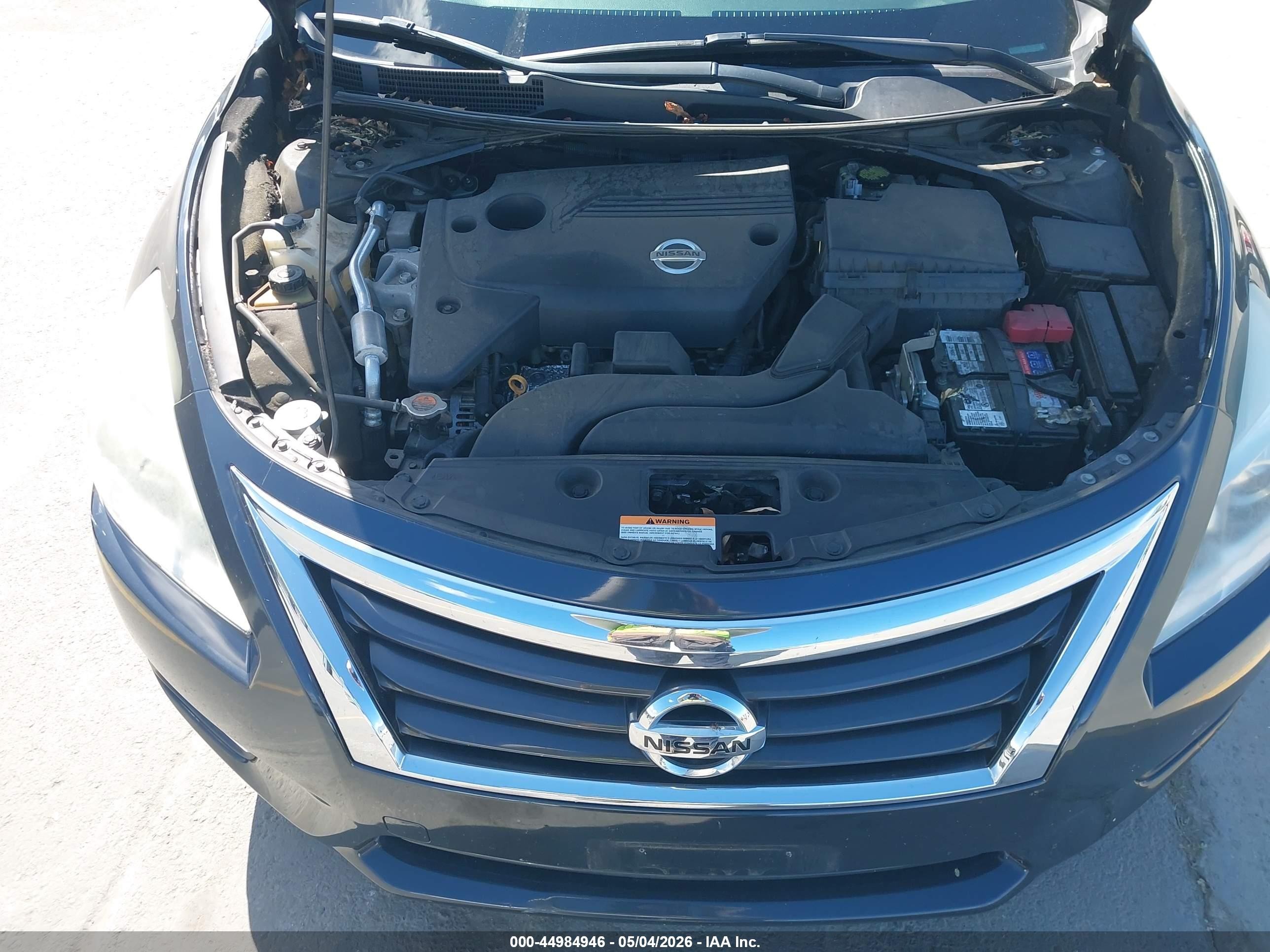 2015 Nissan Altima 2.5 Sl Black vin: 1N4AL3AP7FN359436