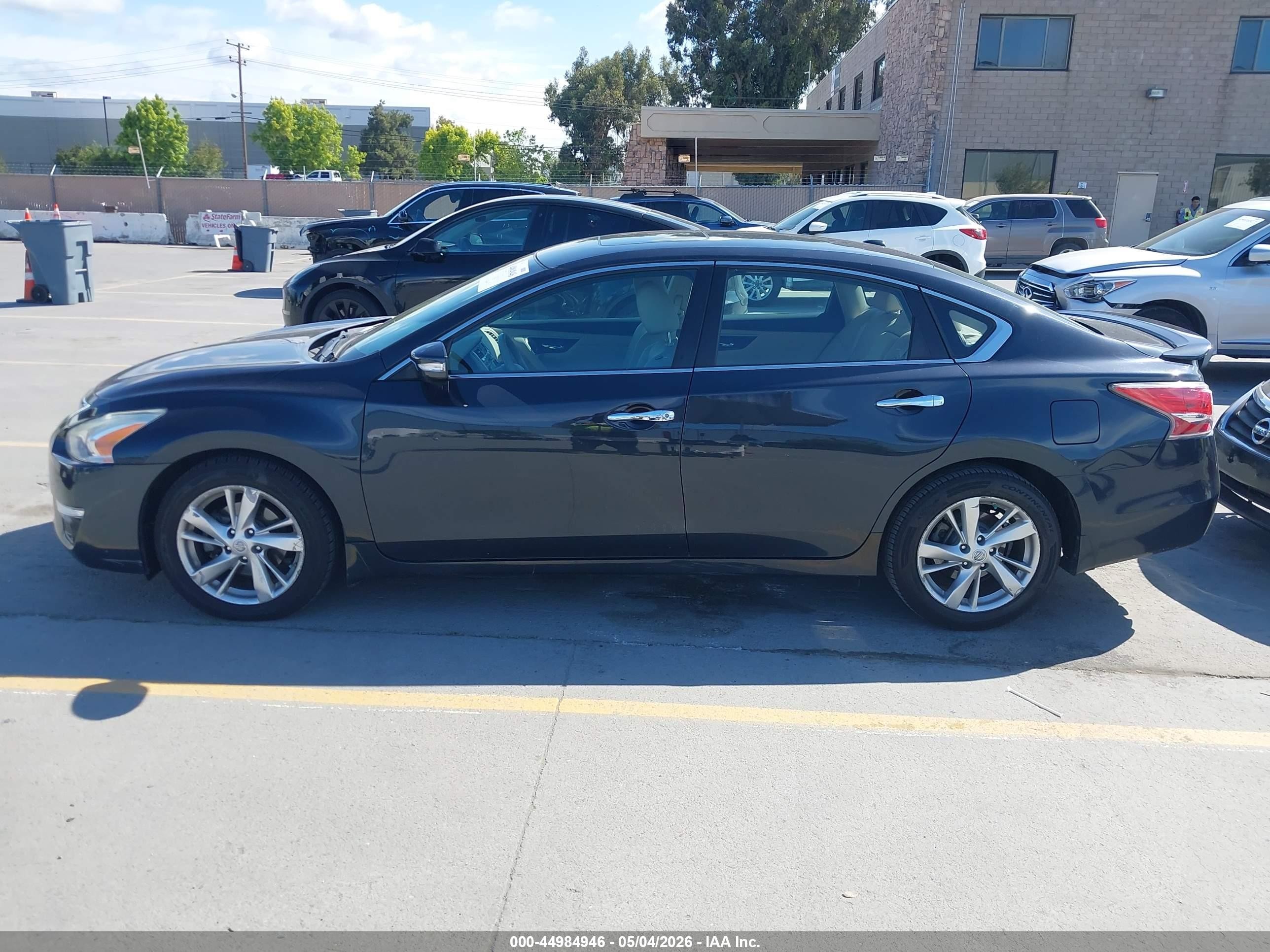 2015 Nissan Altima 2.5 Sl Black vin: 1N4AL3AP7FN359436
